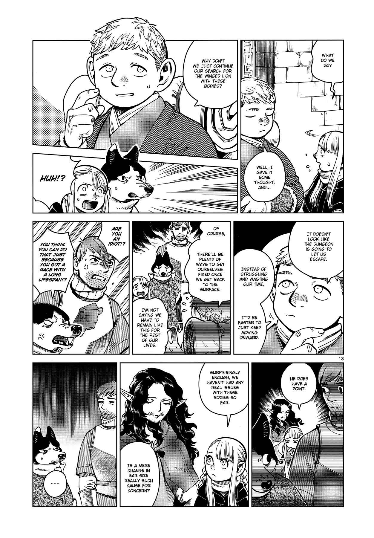 Dungeon Meshi Chapter 50 page 12