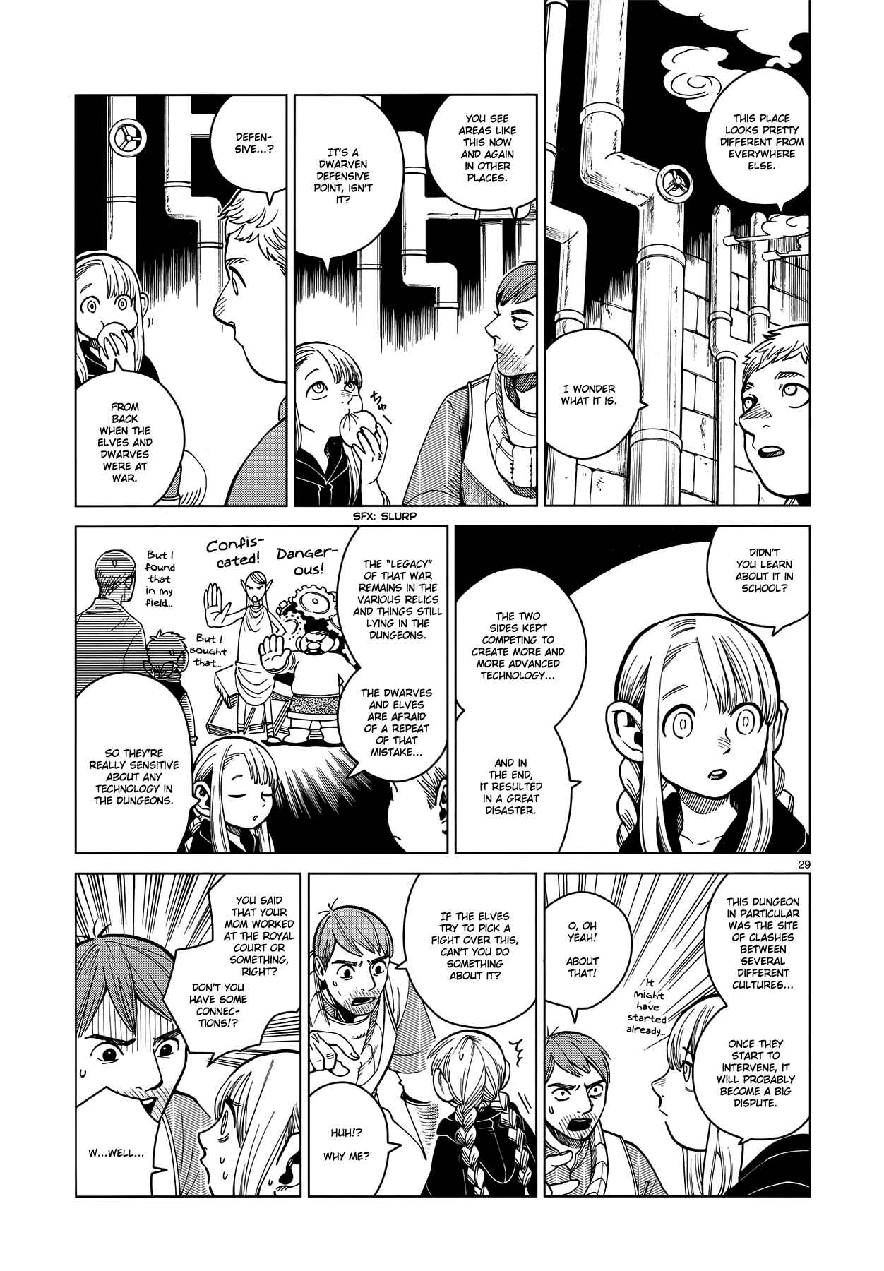 Dungeon Meshi Chapter 50 page 28