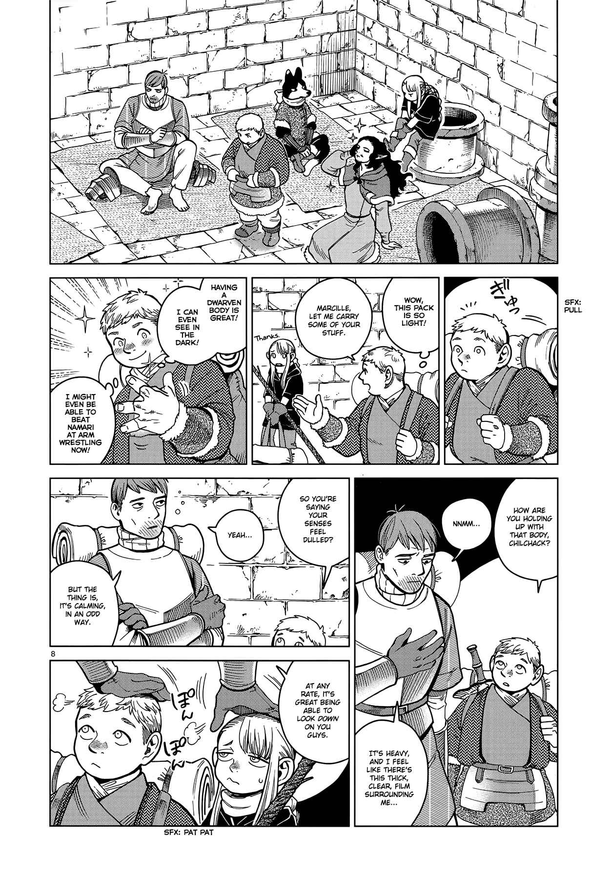 Dungeon Meshi Chapter 50 page 7