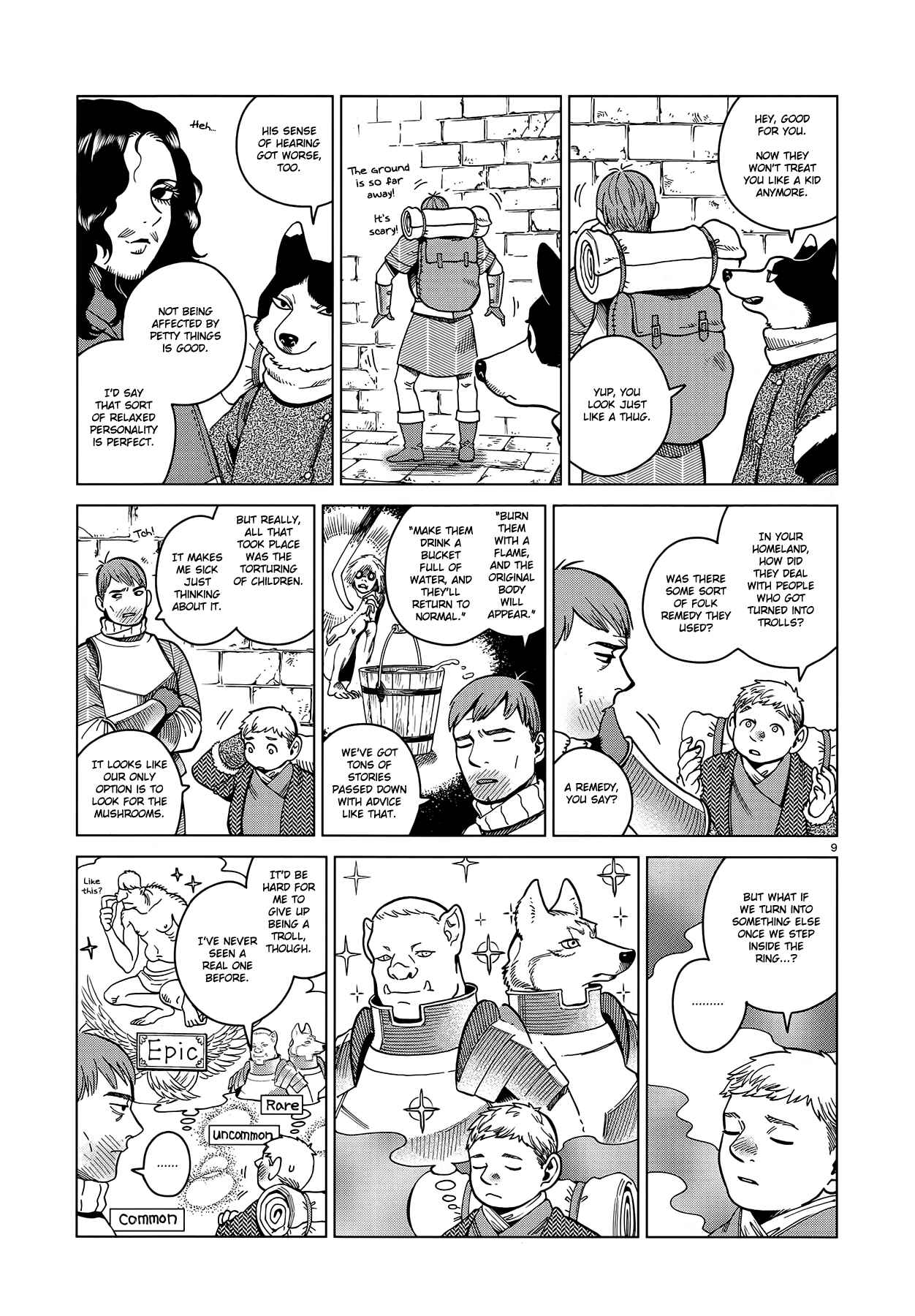 Dungeon Meshi Chapter 50 page 8