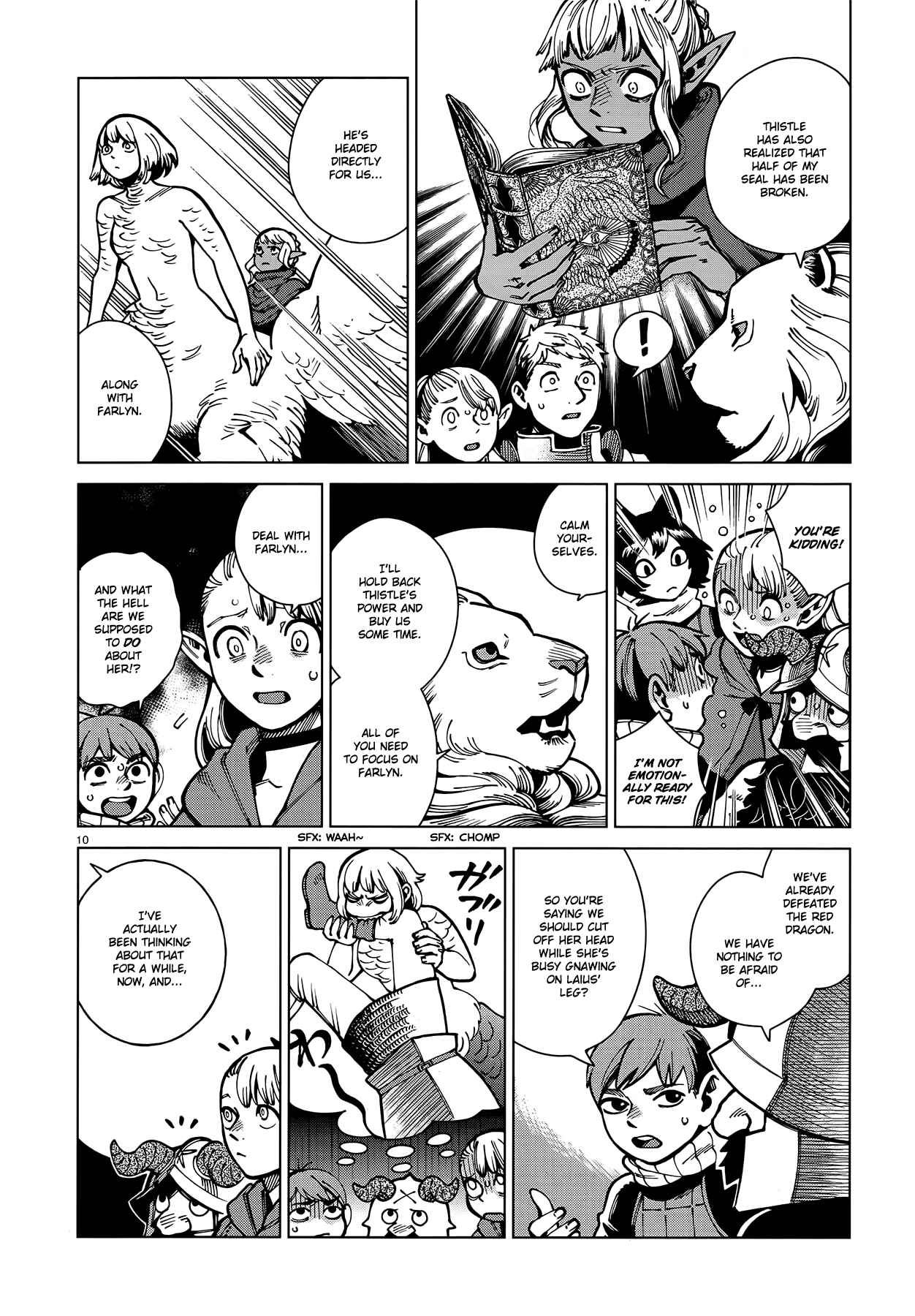 Dungeon Meshi Chapter 64 page 9