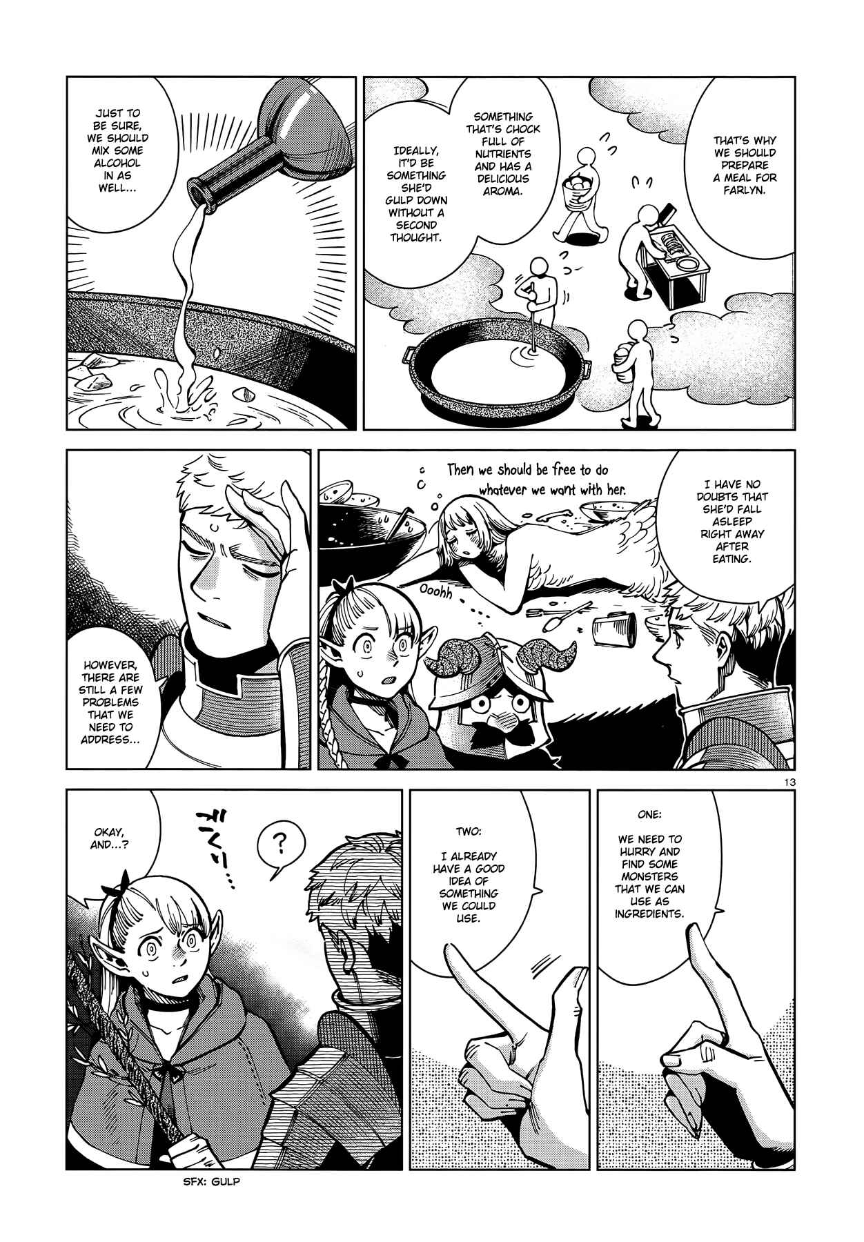 Dungeon Meshi Chapter 64 page 12