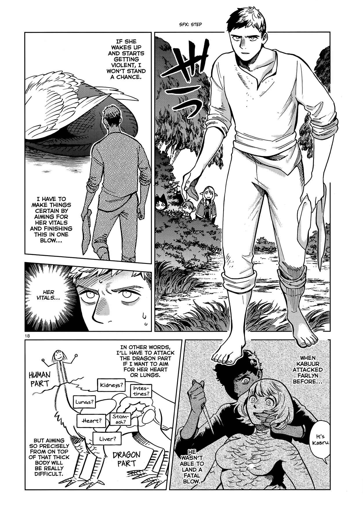 Dungeon Meshi Chapter 67 page 17
