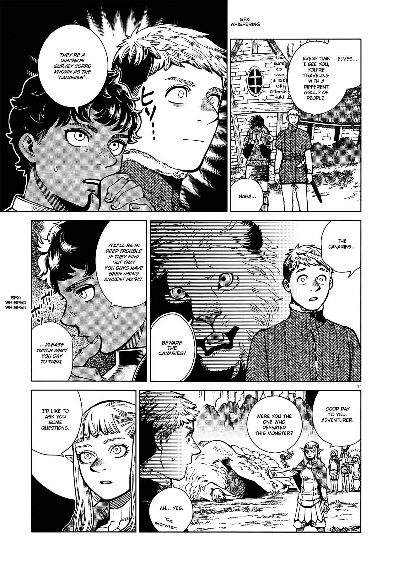 Dungeon Meshi Chapter 73 page 10