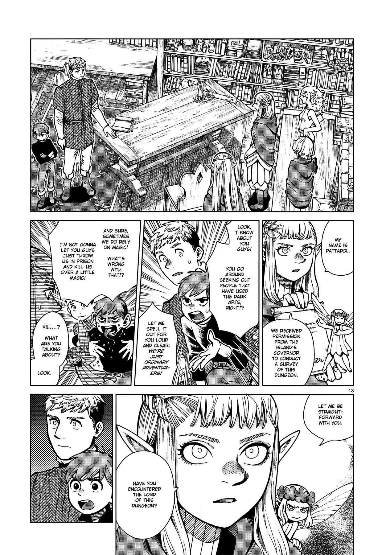 Dungeon Meshi Chapter 73 page 12