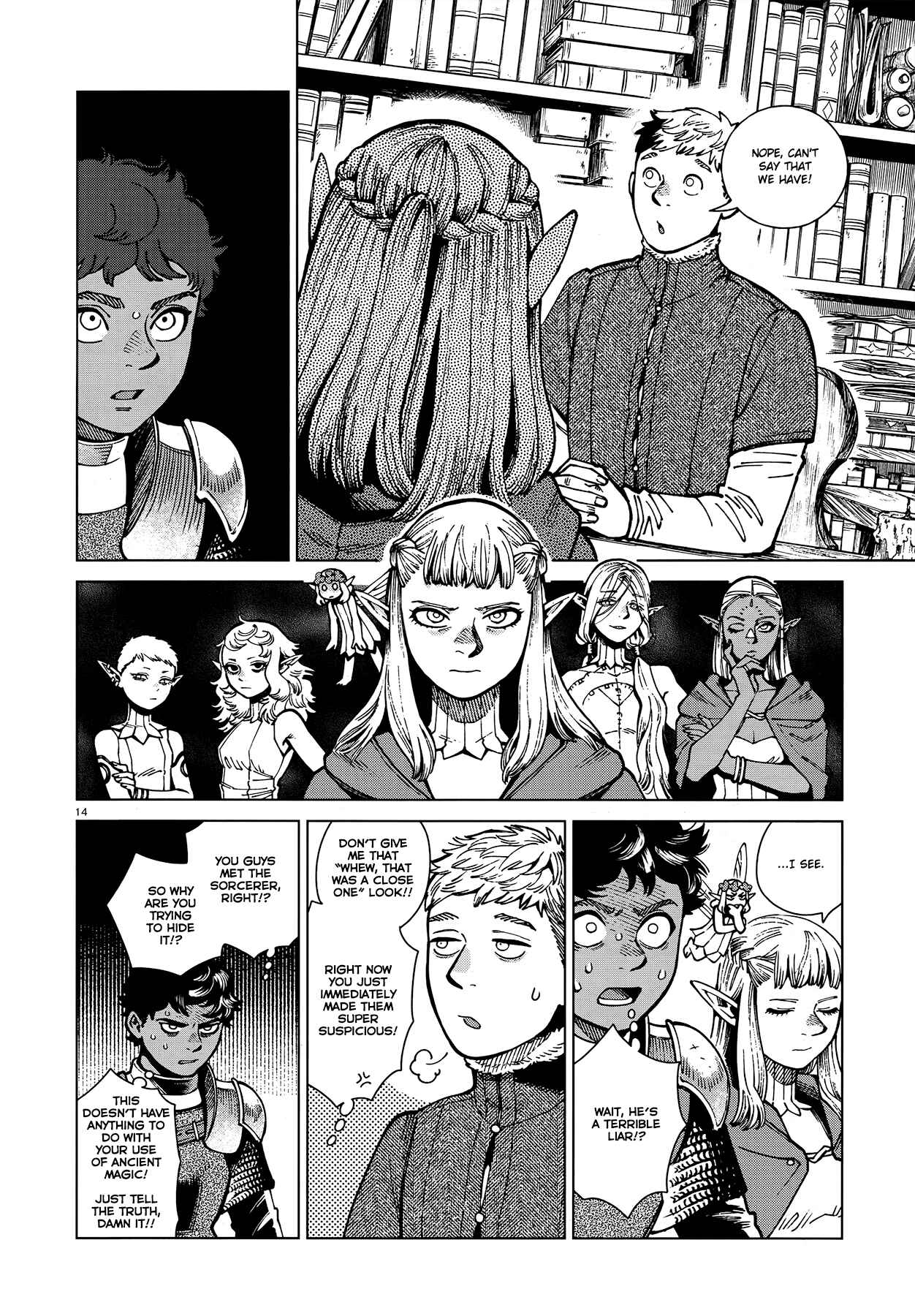 Dungeon Meshi Chapter 73 page 13