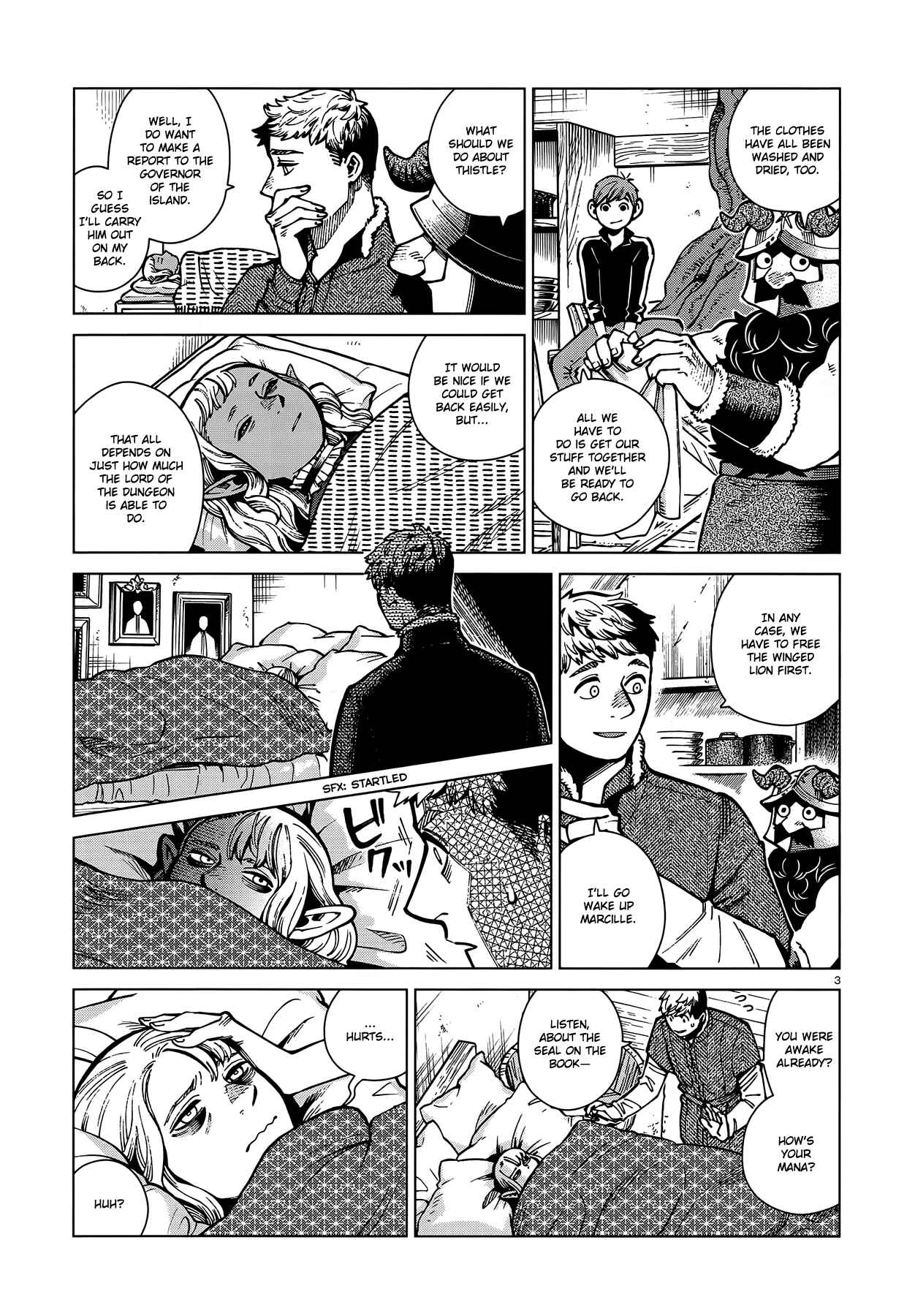 Dungeon Meshi Chapter 73 page 2