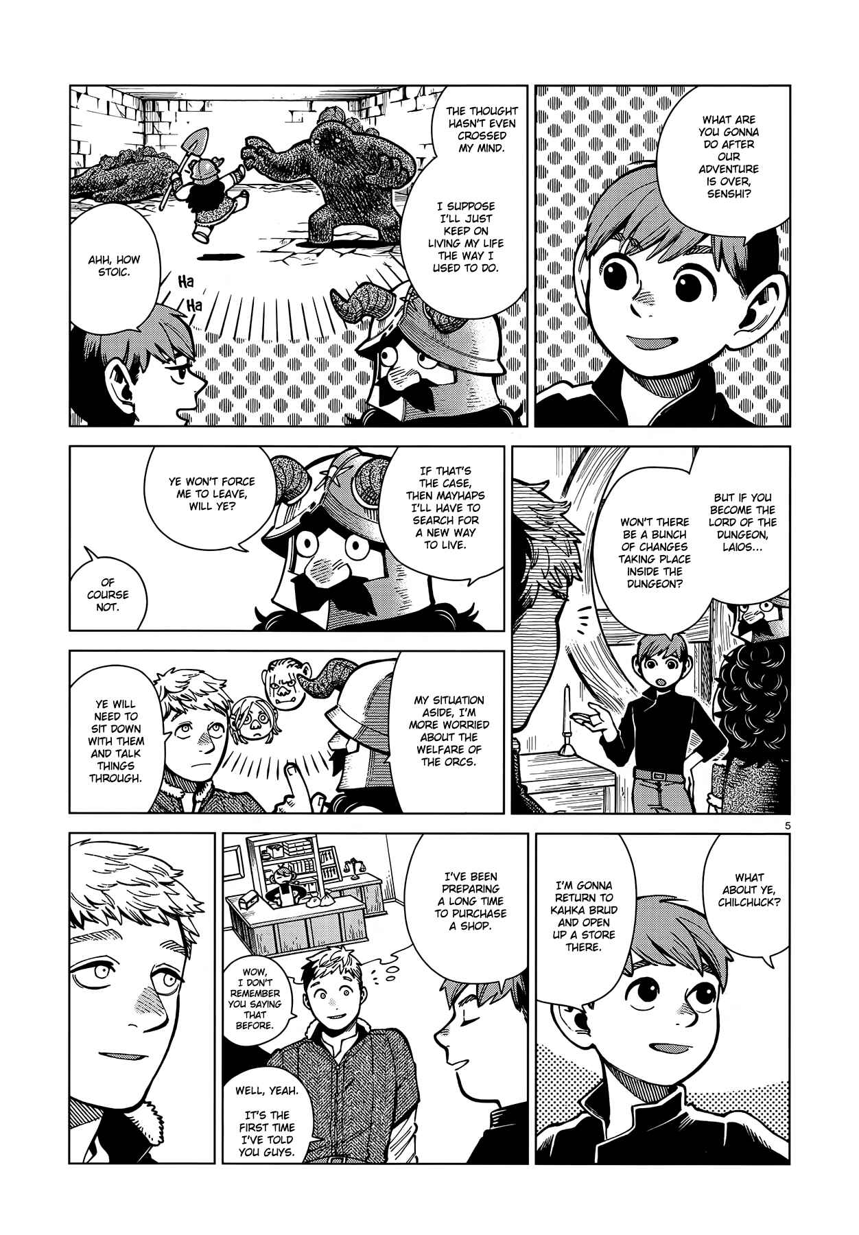 Dungeon Meshi Chapter 73 page 4