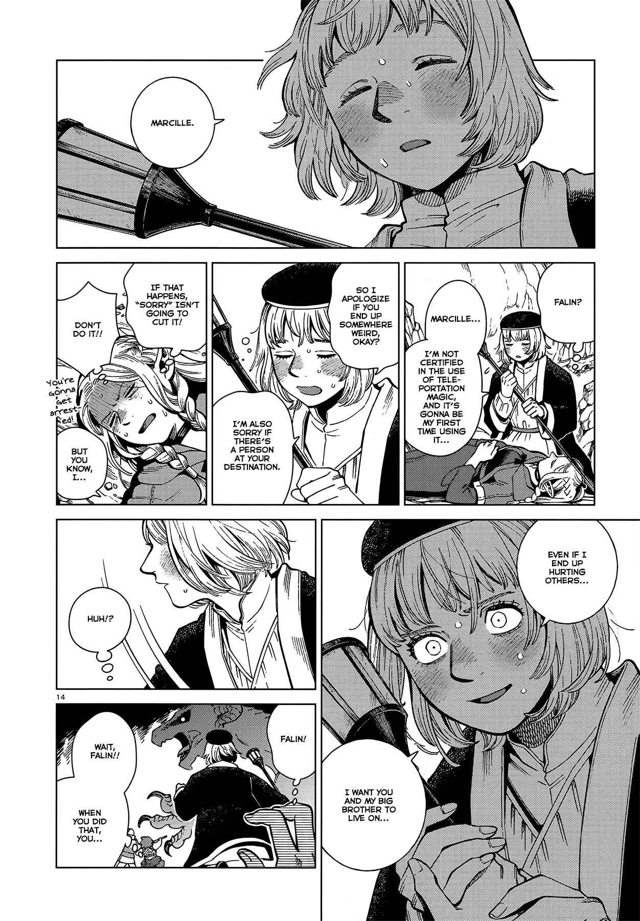 Dungeon Meshi Chapter 75 page 13