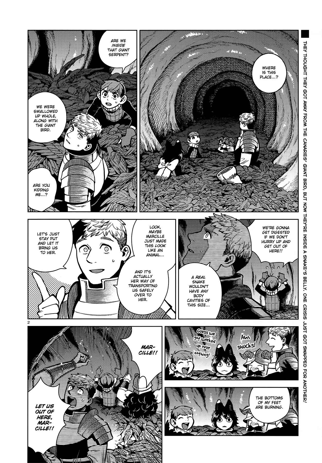 Dungeon Meshi Chapter 80 page 1