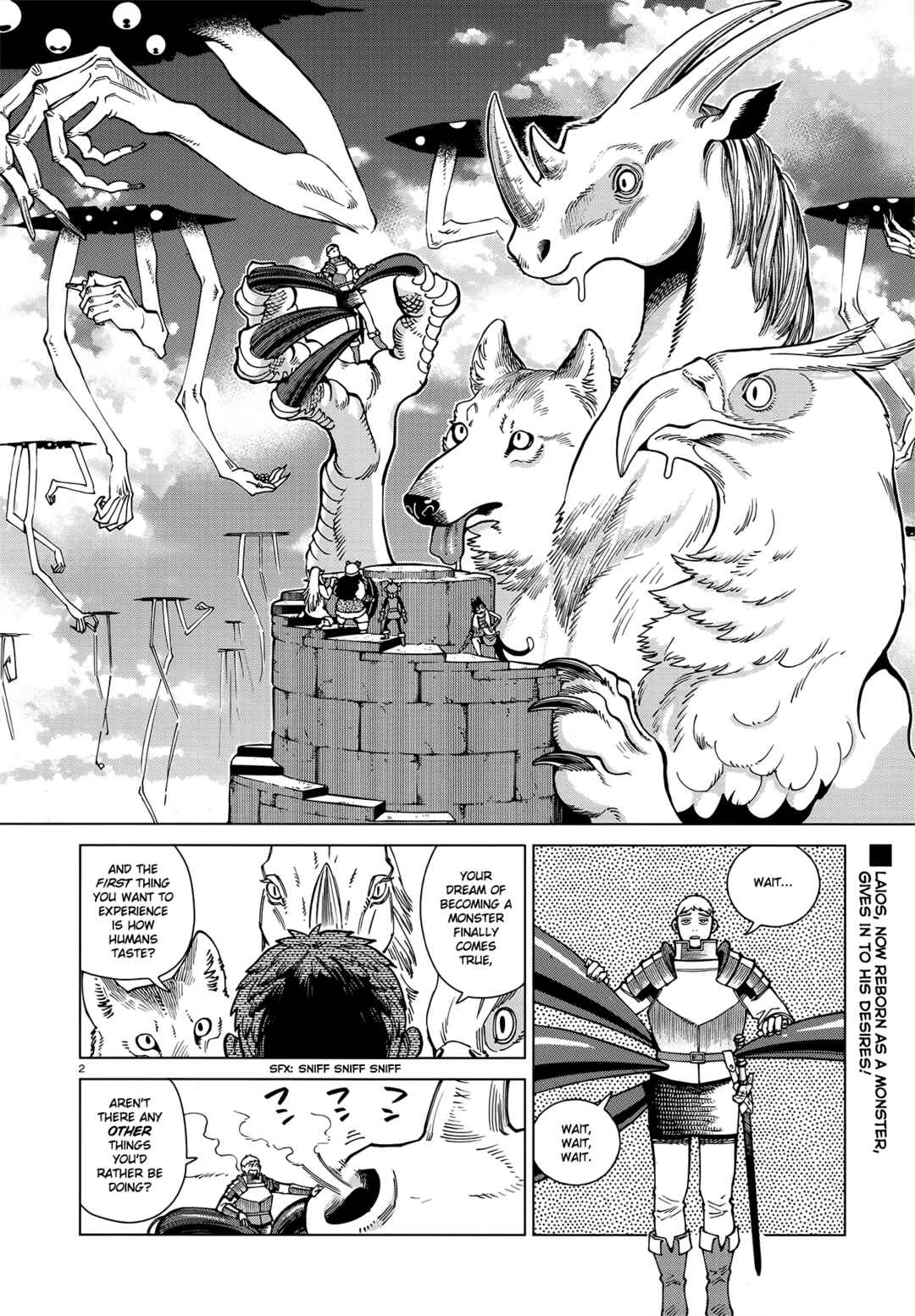 Dungeon Meshi Chapter 91 page 1