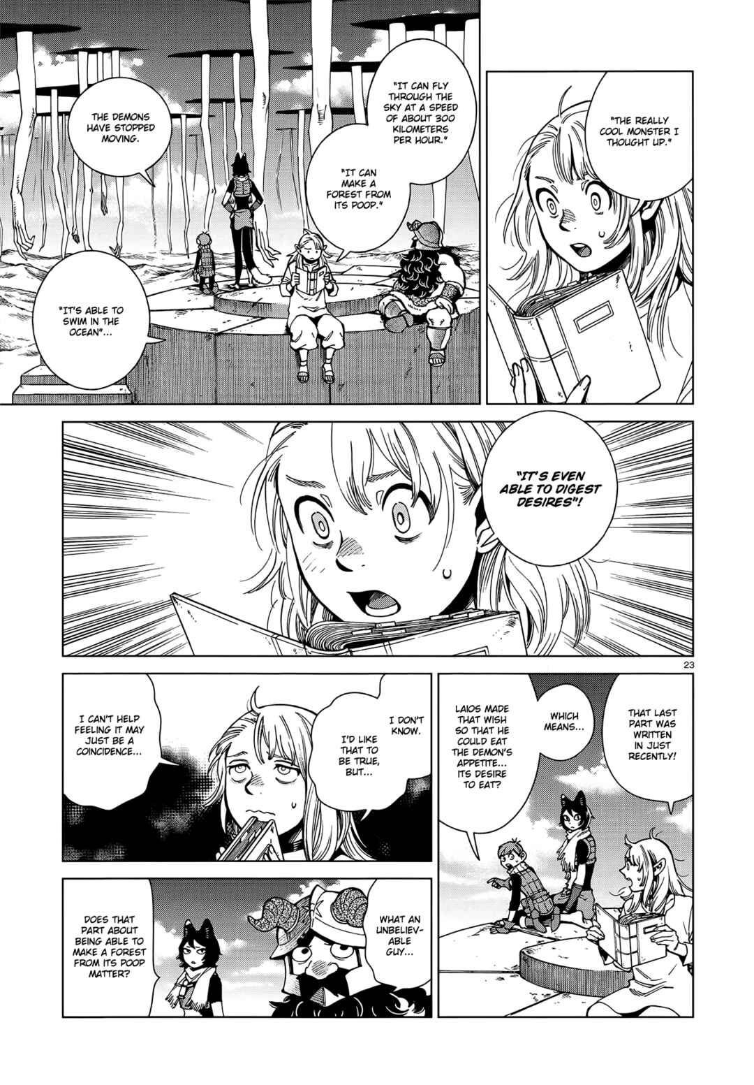 Dungeon Meshi Chapter 91 page 22