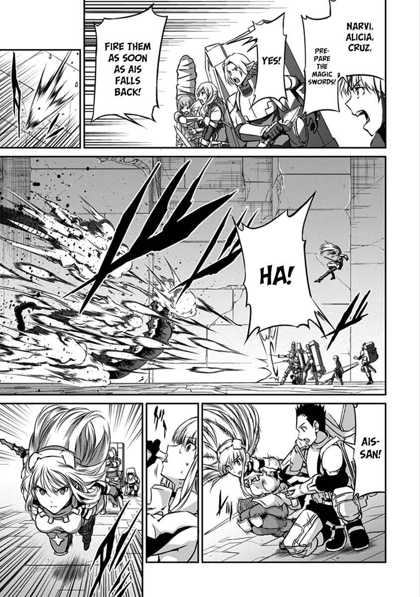 Dungeon ni Deai o Motomeru no wa Machigatte Iru Darou ka Gaiden – Sword Oratoria Chapter 38 page 9
