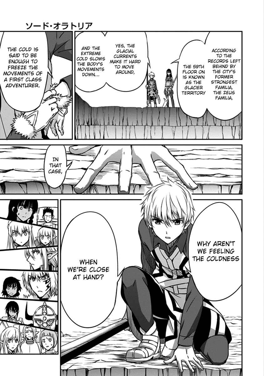 Dungeon ni Deai o Motomeru no wa Machigatte Iru Darou ka Gaiden – Sword Oratoria Chapter 38 page 37