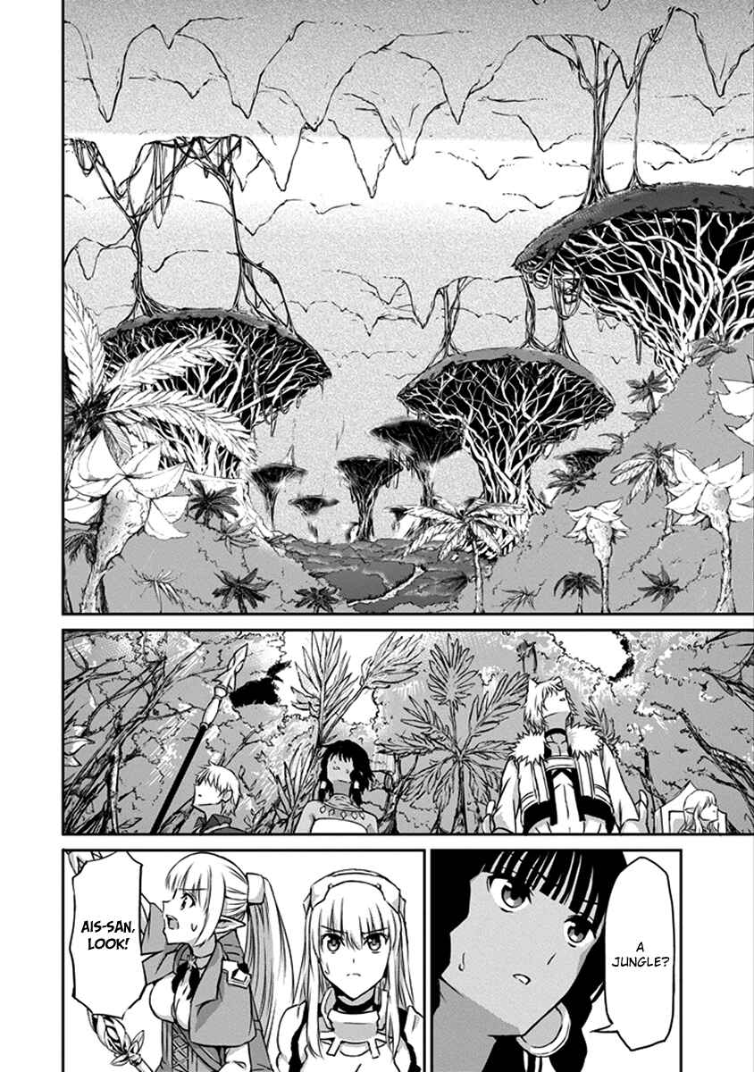 Dungeon ni Deai o Motomeru no wa Machigatte Iru Darou ka Gaiden – Sword Oratoria Chapter 38 page 40