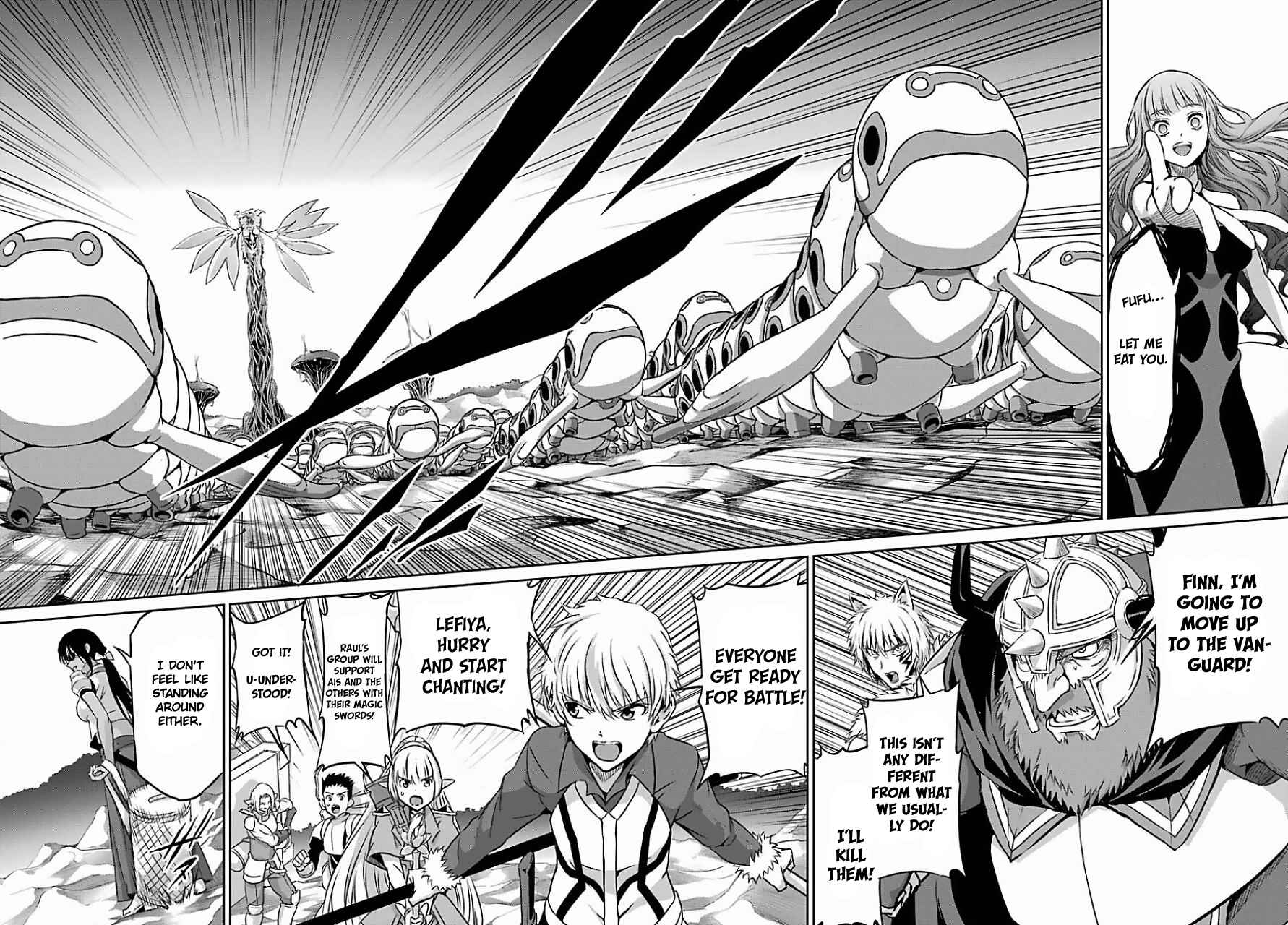 Dungeon ni Deai o Motomeru no wa Machigatte Iru Darou ka Gaiden – Sword Oratoria Chapter 39 page 7