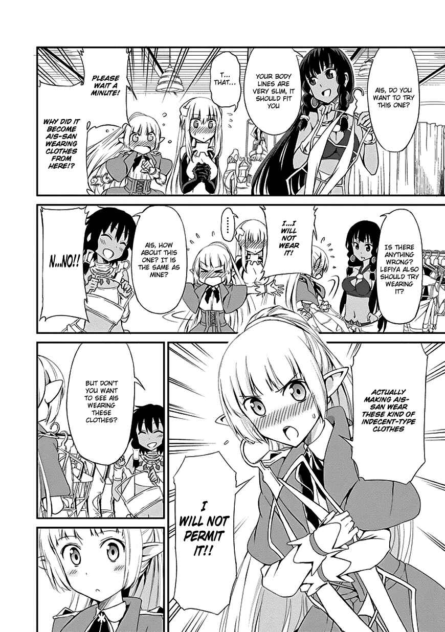 Dungeon ni Deai o Motomeru no wa Machigatte Iru Darou ka Gaiden – Sword Oratoria Chapter 6 page 11