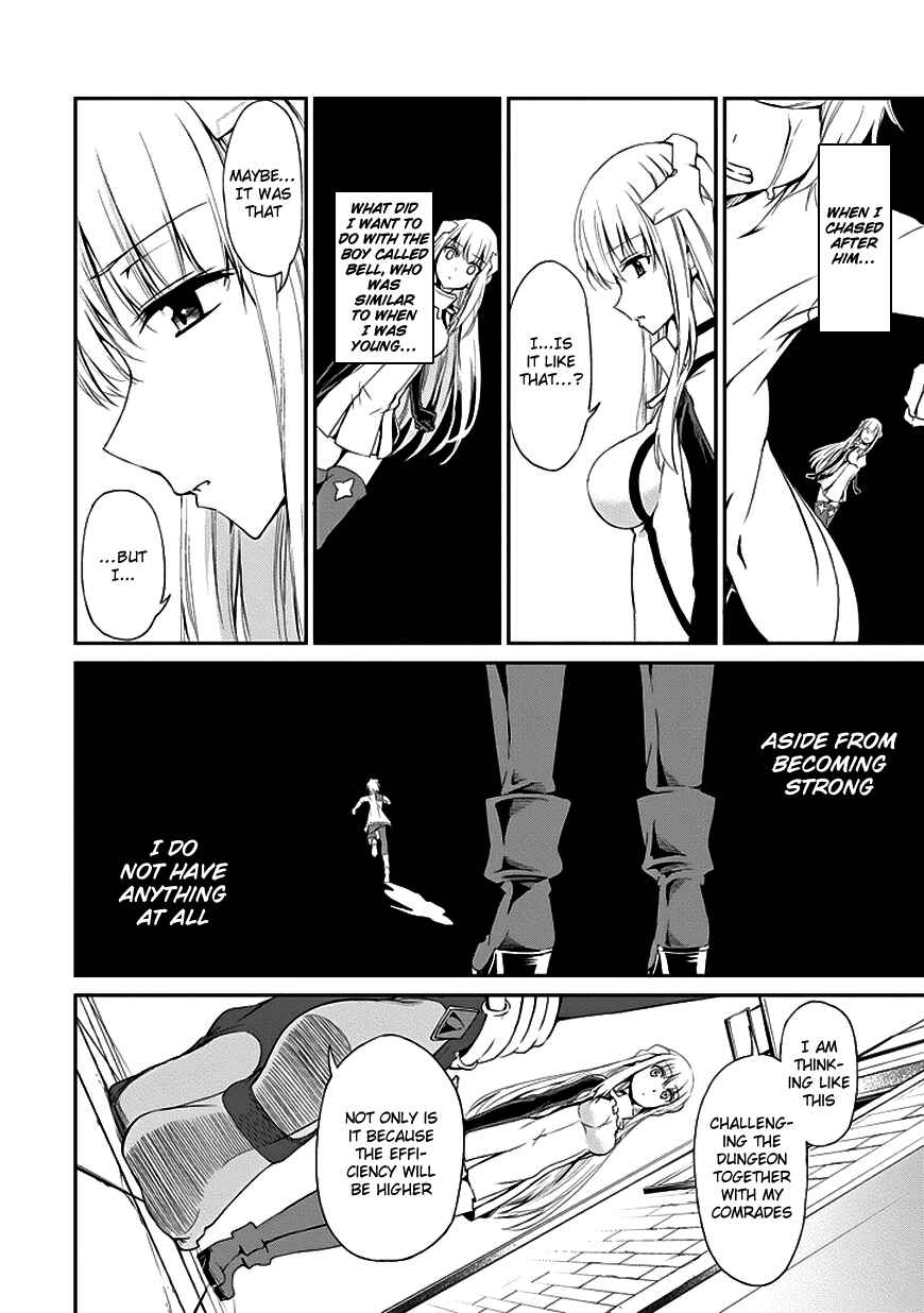 Dungeon ni Deai o Motomeru no wa Machigatte Iru Darou ka Gaiden – Sword Oratoria Chapter 6 page 27