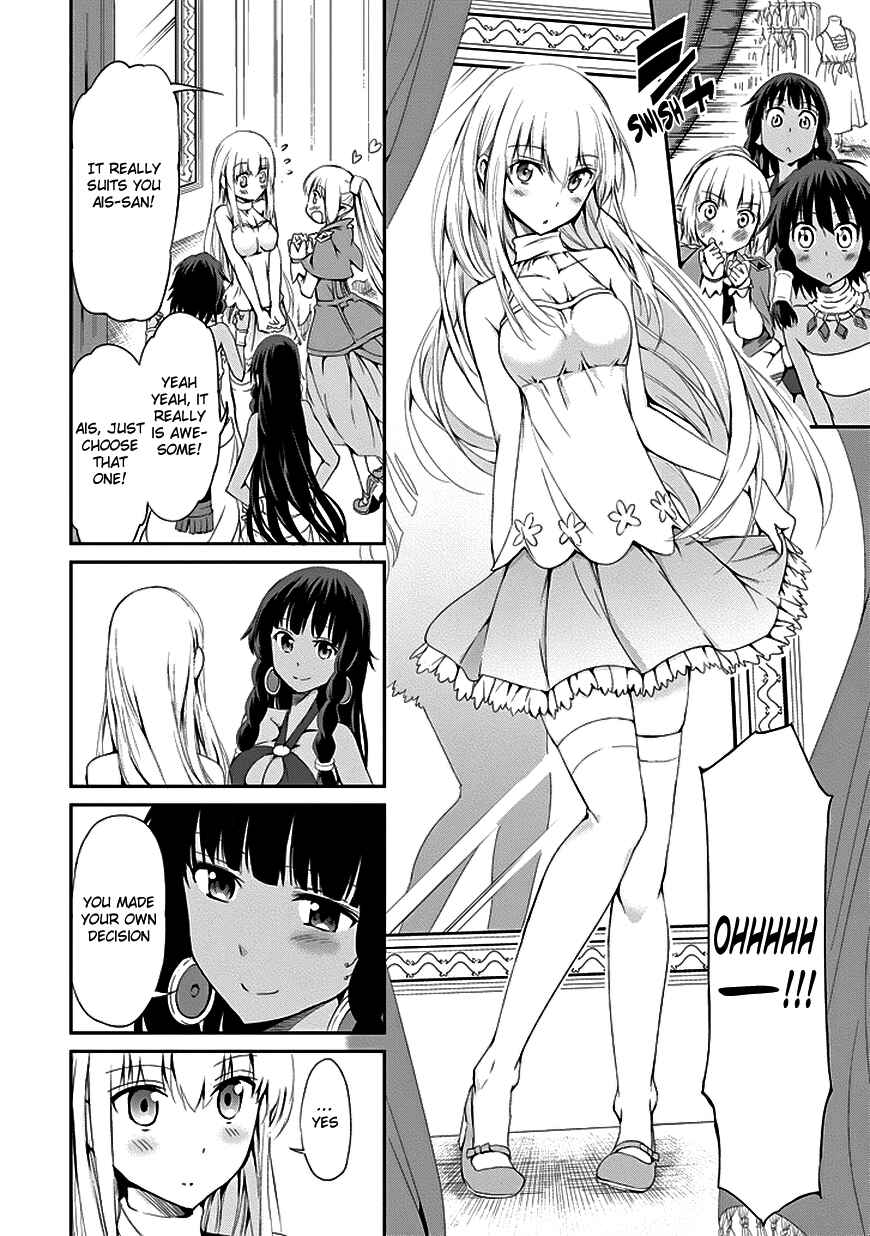 Dungeon ni Deai o Motomeru no wa Machigatte Iru Darou ka Gaiden – Sword Oratoria Chapter 6 page 35