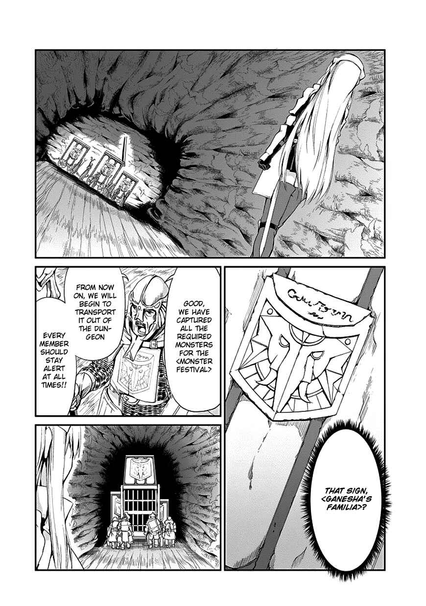 Dungeon ni Deai o Motomeru no wa Machigatte Iru Darou ka Gaiden – Sword Oratoria Chapter 6 page 41