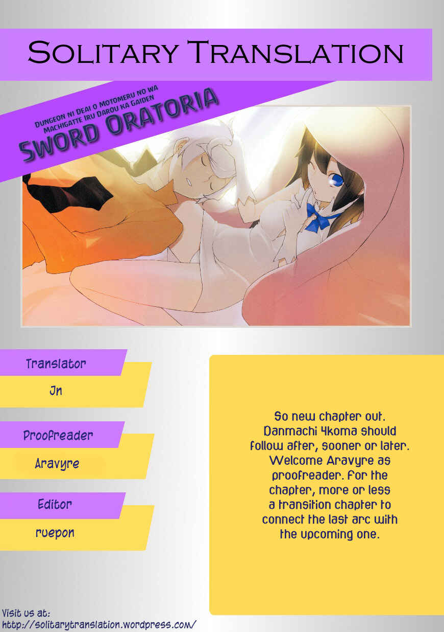 Dungeon ni Deai o Motomeru no wa Machigatte Iru Darou ka Gaiden – Sword Oratoria Chapter 6 page 44