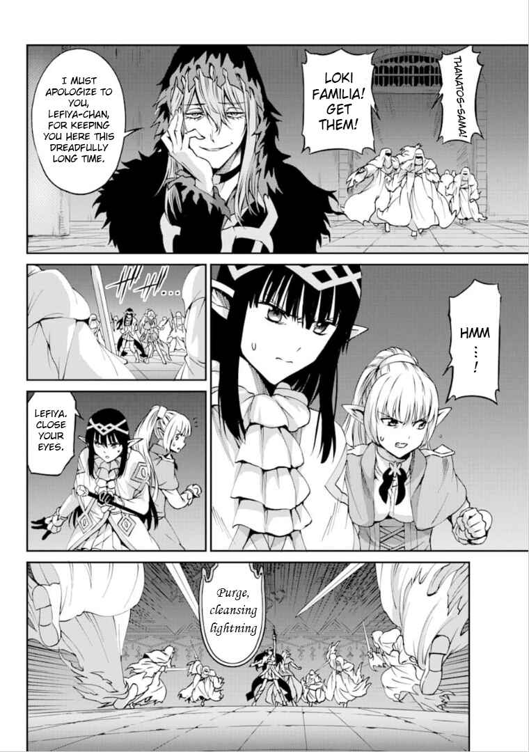 Dungeon ni Deai o Motomeru no wa Machigatte Iru Darou ka Gaiden – Sword Oratoria Chapter 64 page 34