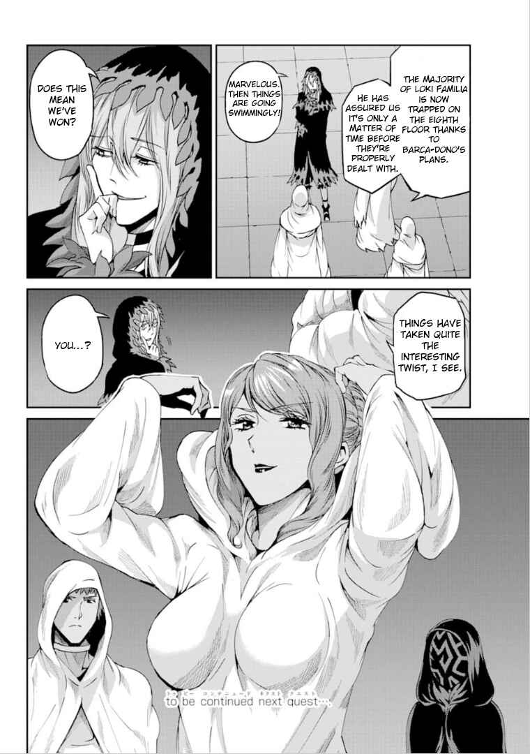 Dungeon ni Deai o Motomeru no wa Machigatte Iru Darou ka Gaiden – Sword Oratoria Chapter 64 page 36