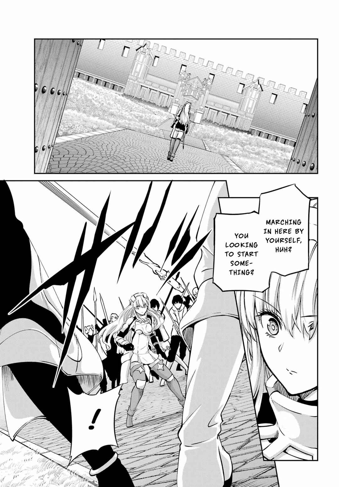 Dungeon ni Deai o Motomeru no wa Machigatte Iru Darou ka Gaiden – Sword Oratoria Chapter 98 page 18