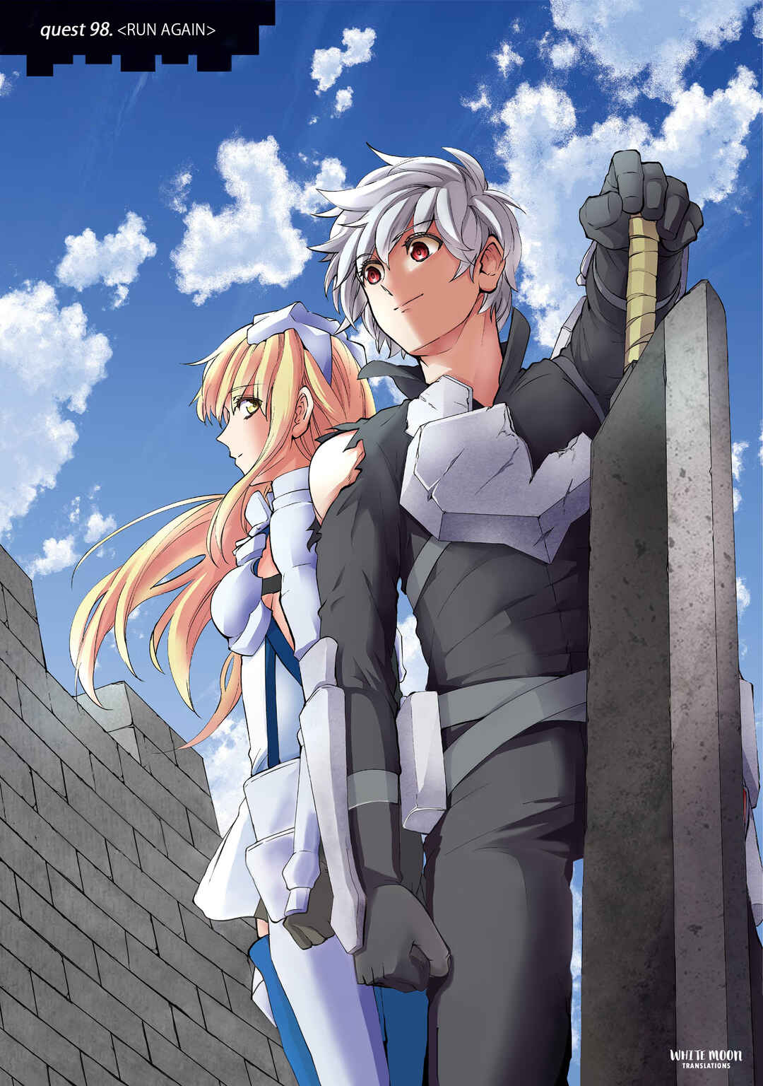 Dungeon ni Deai o Motomeru no wa Machigatte Iru Darou ka Gaiden – Sword Oratoria Chapter 98 page 1