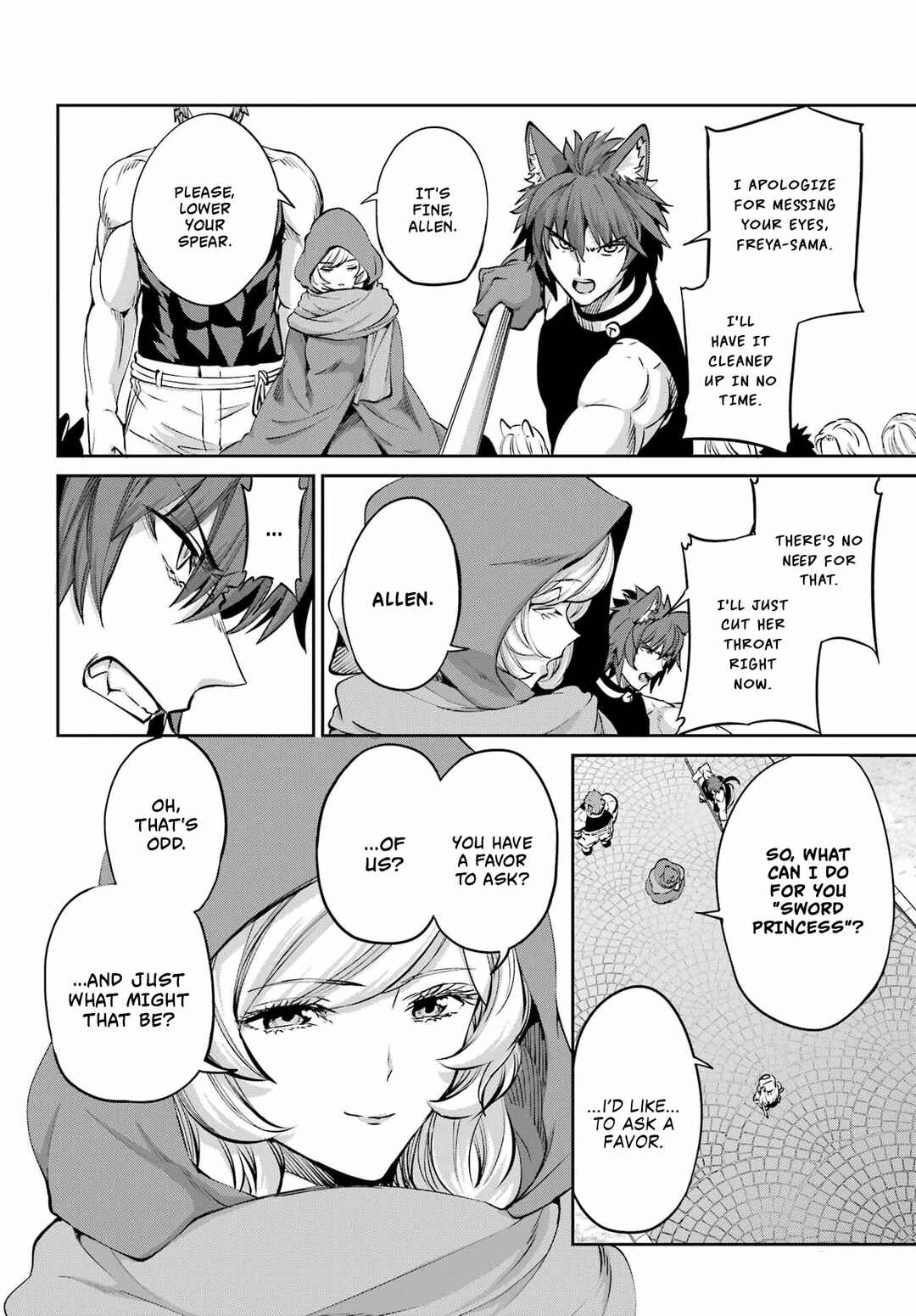 Dungeon ni Deai o Motomeru no wa Machigatte Iru Darou ka Gaiden – Sword Oratoria Chapter 98 page 23
