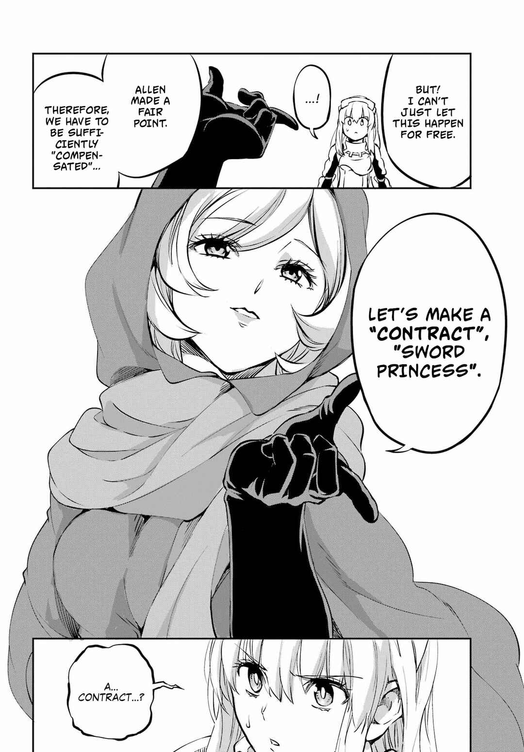 Dungeon ni Deai o Motomeru no wa Machigatte Iru Darou ka Gaiden – Sword Oratoria Chapter 98 page 29