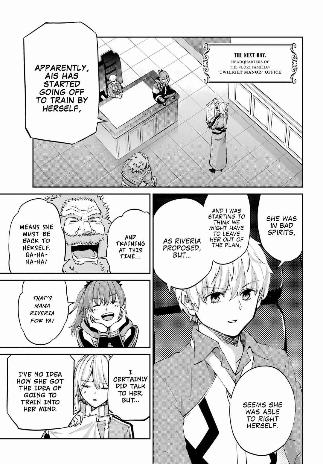 Dungeon ni Deai o Motomeru no wa Machigatte Iru Darou ka Gaiden – Sword Oratoria Chapter 98 page 34