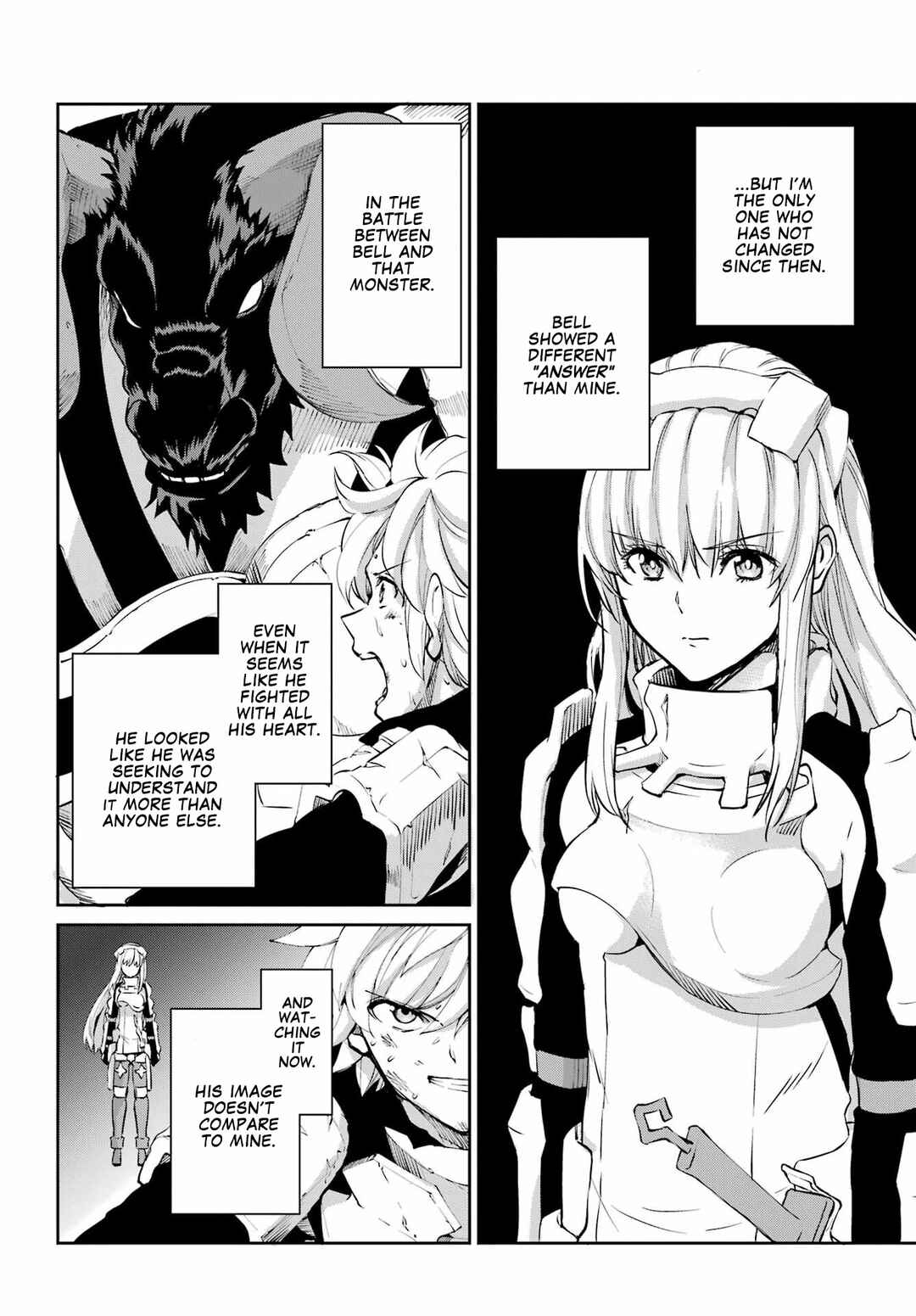 Dungeon ni Deai o Motomeru no wa Machigatte Iru Darou ka Gaiden – Sword Oratoria Chapter 98 page 3