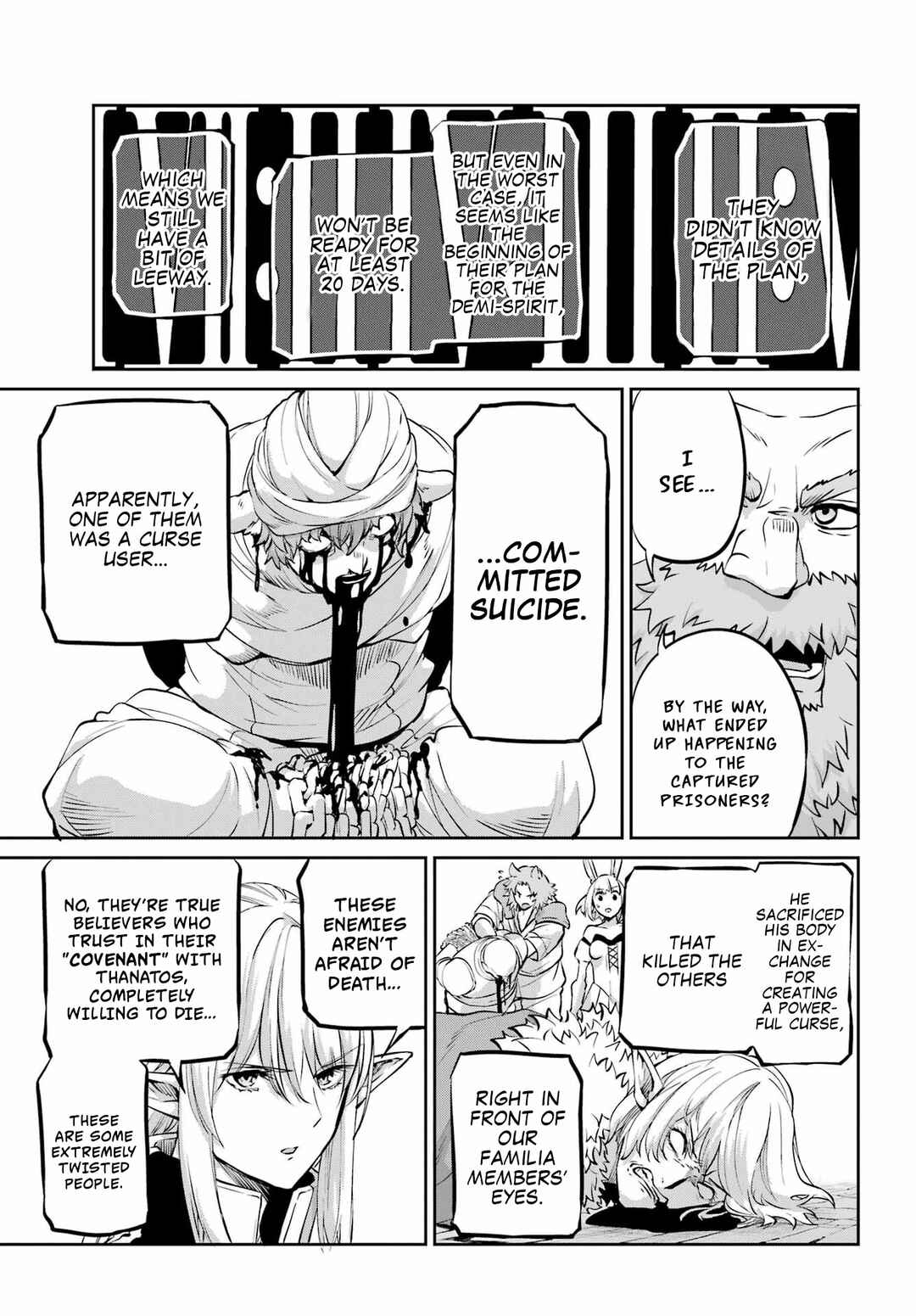 Dungeon ni Deai o Motomeru no wa Machigatte Iru Darou ka Gaiden – Sword Oratoria Chapter 98 page 40