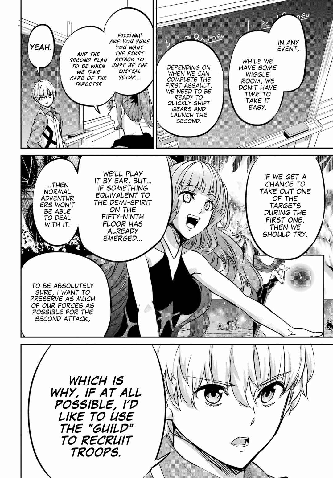 Dungeon ni Deai o Motomeru no wa Machigatte Iru Darou ka Gaiden – Sword Oratoria Chapter 98 page 41