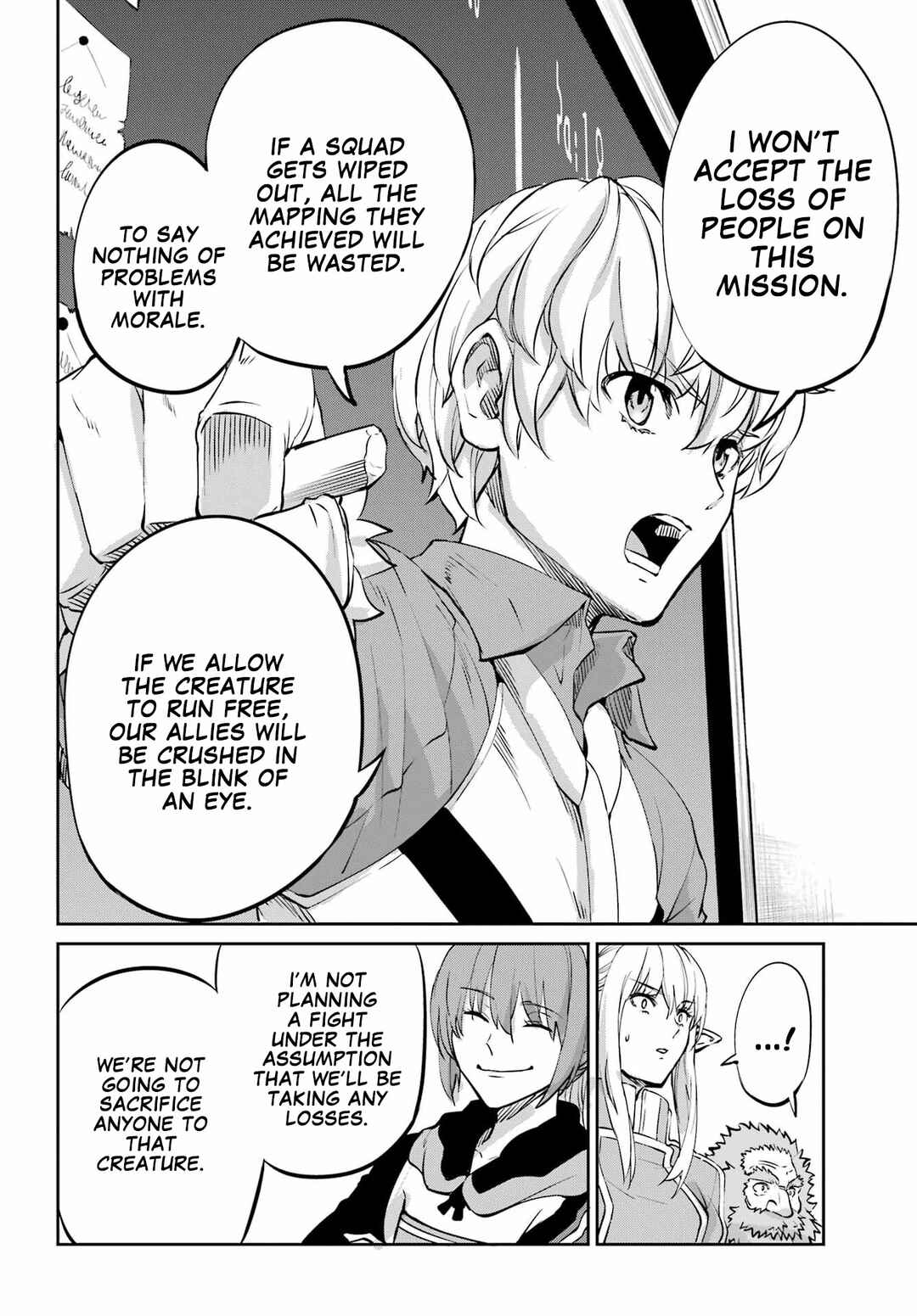 Dungeon ni Deai o Motomeru no wa Machigatte Iru Darou ka Gaiden – Sword Oratoria Chapter 98 page 47