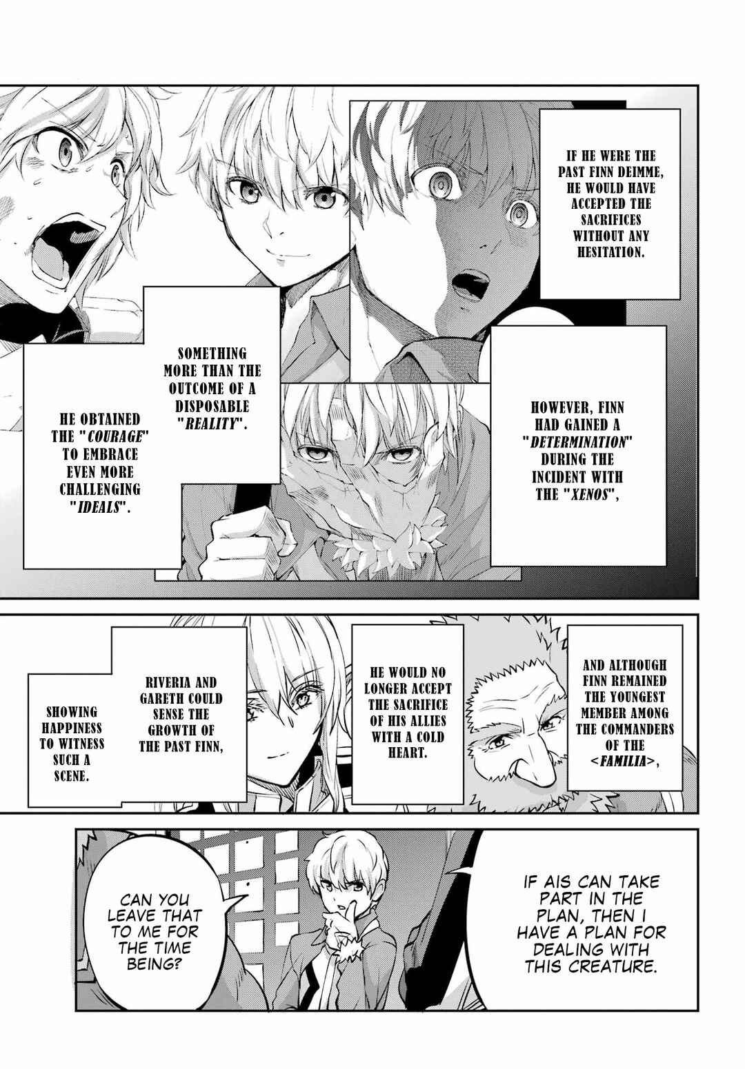 Dungeon ni Deai o Motomeru no wa Machigatte Iru Darou ka Gaiden – Sword Oratoria Chapter 98 page 48
