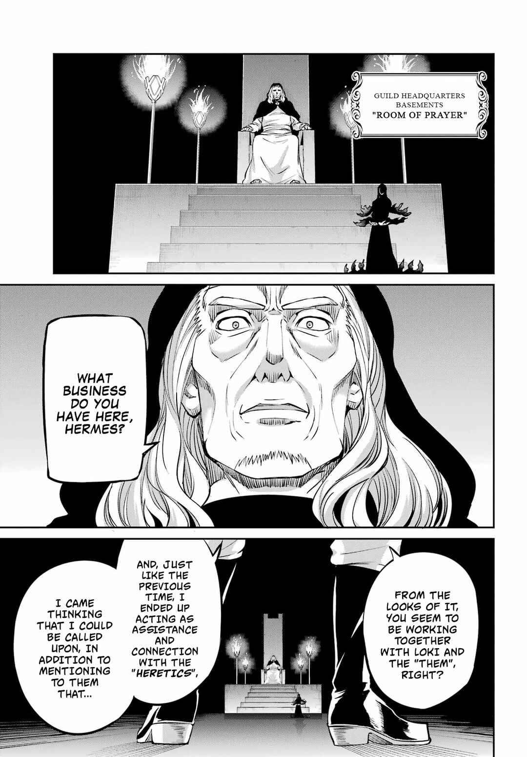 Dungeon ni Deai o Motomeru no wa Machigatte Iru Darou ka Gaiden – Sword Oratoria Chapter 98 page 52