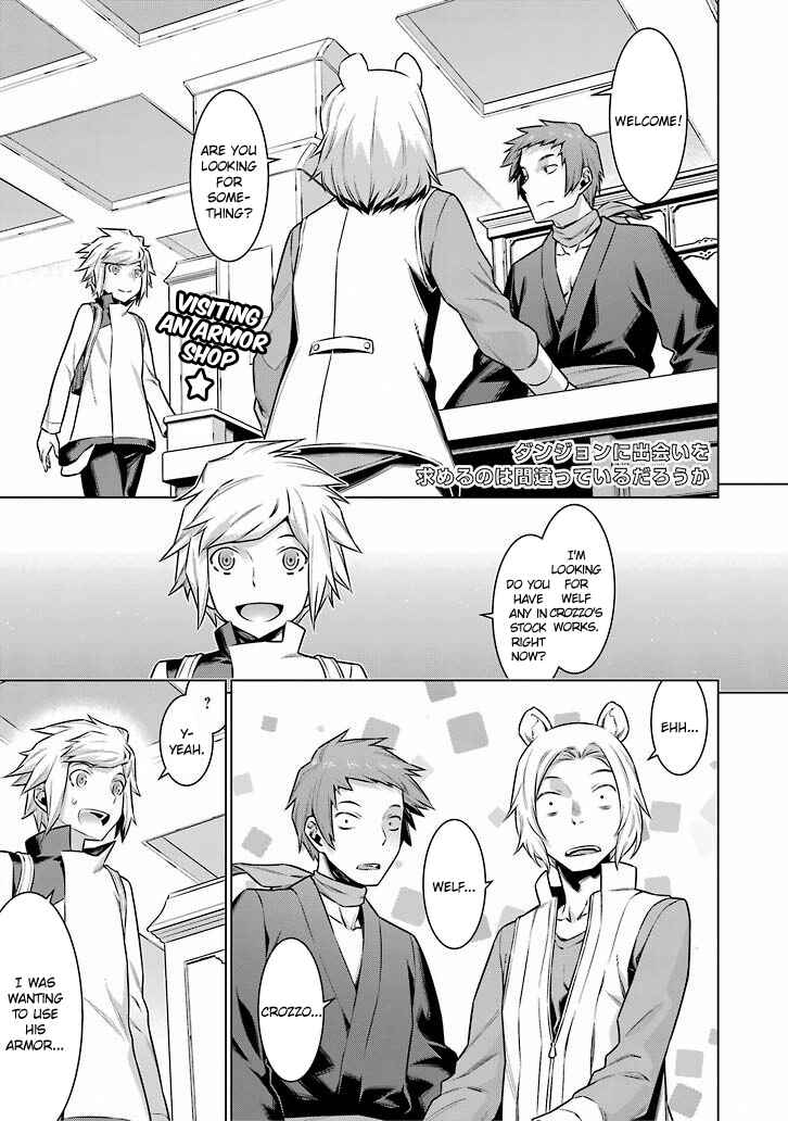 Dungeon ni Deai wo Motomeru no wa Machigatte Iru Darou ka Chapter 50 page 2