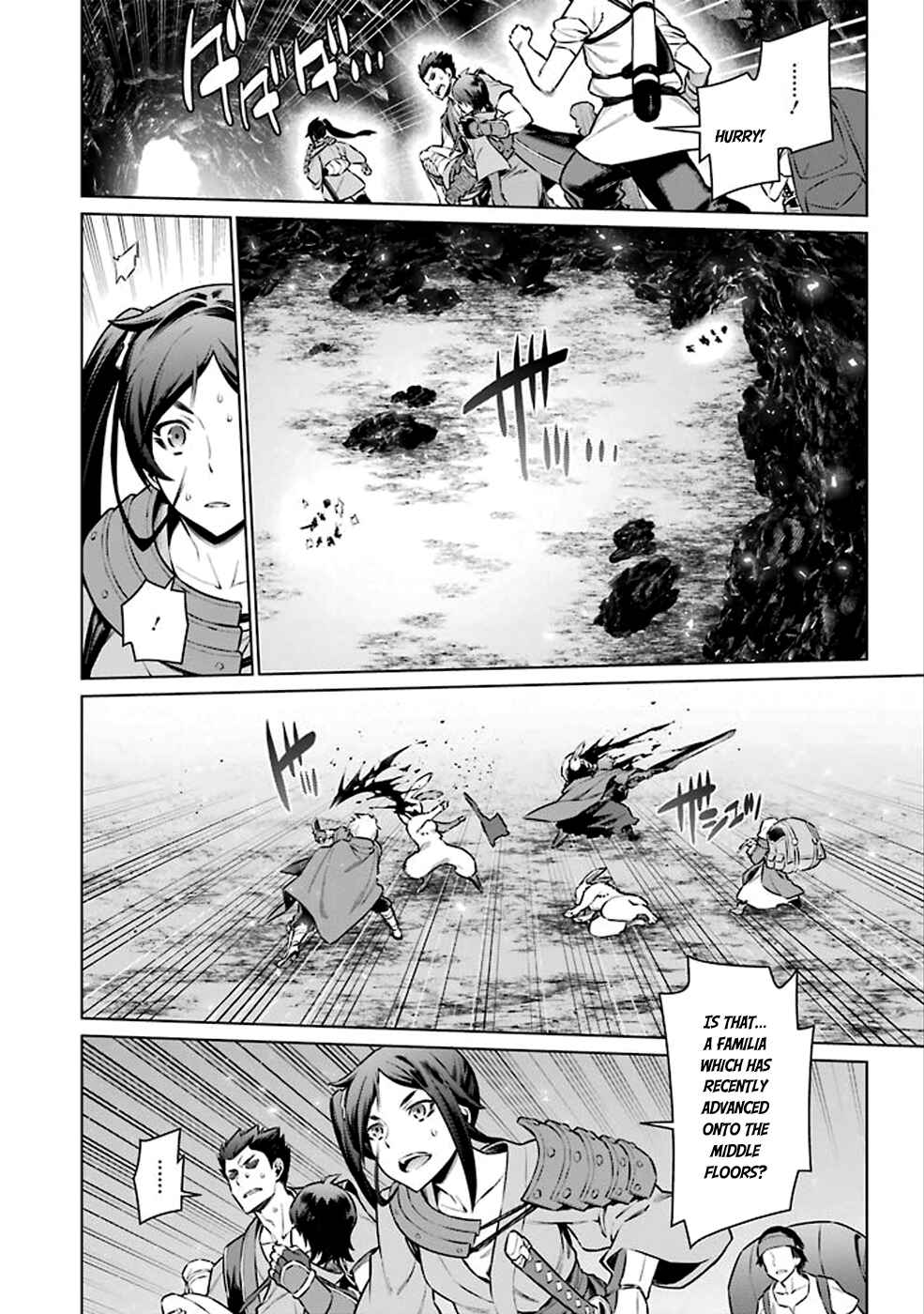 Dungeon ni Deai wo Motomeru no wa Machigatte Iru Darou ka Chapter 59 page 5