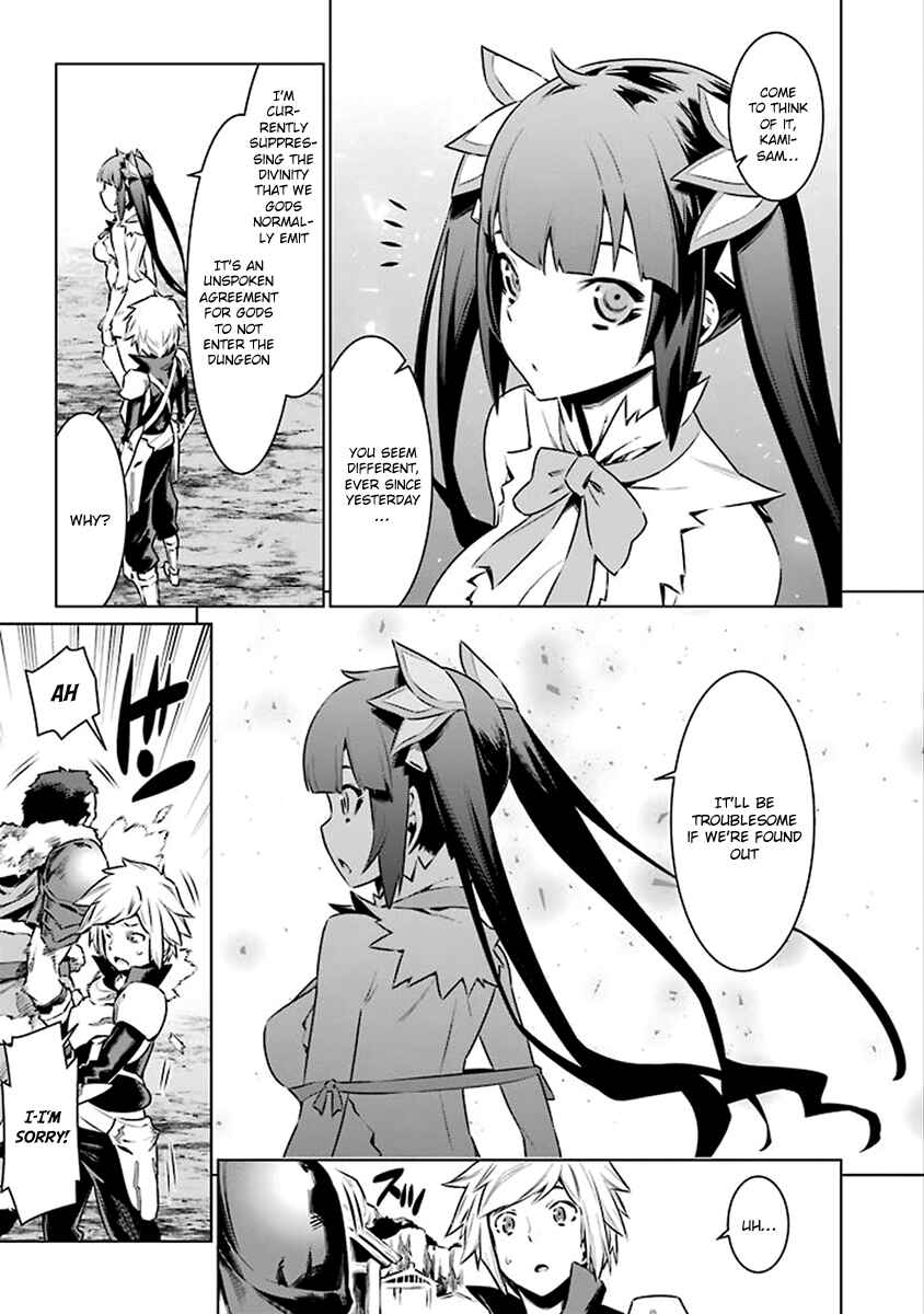 Dungeon ni Deai wo Motomeru no wa Machigatte Iru Darou ka Chapter 70 page 7
