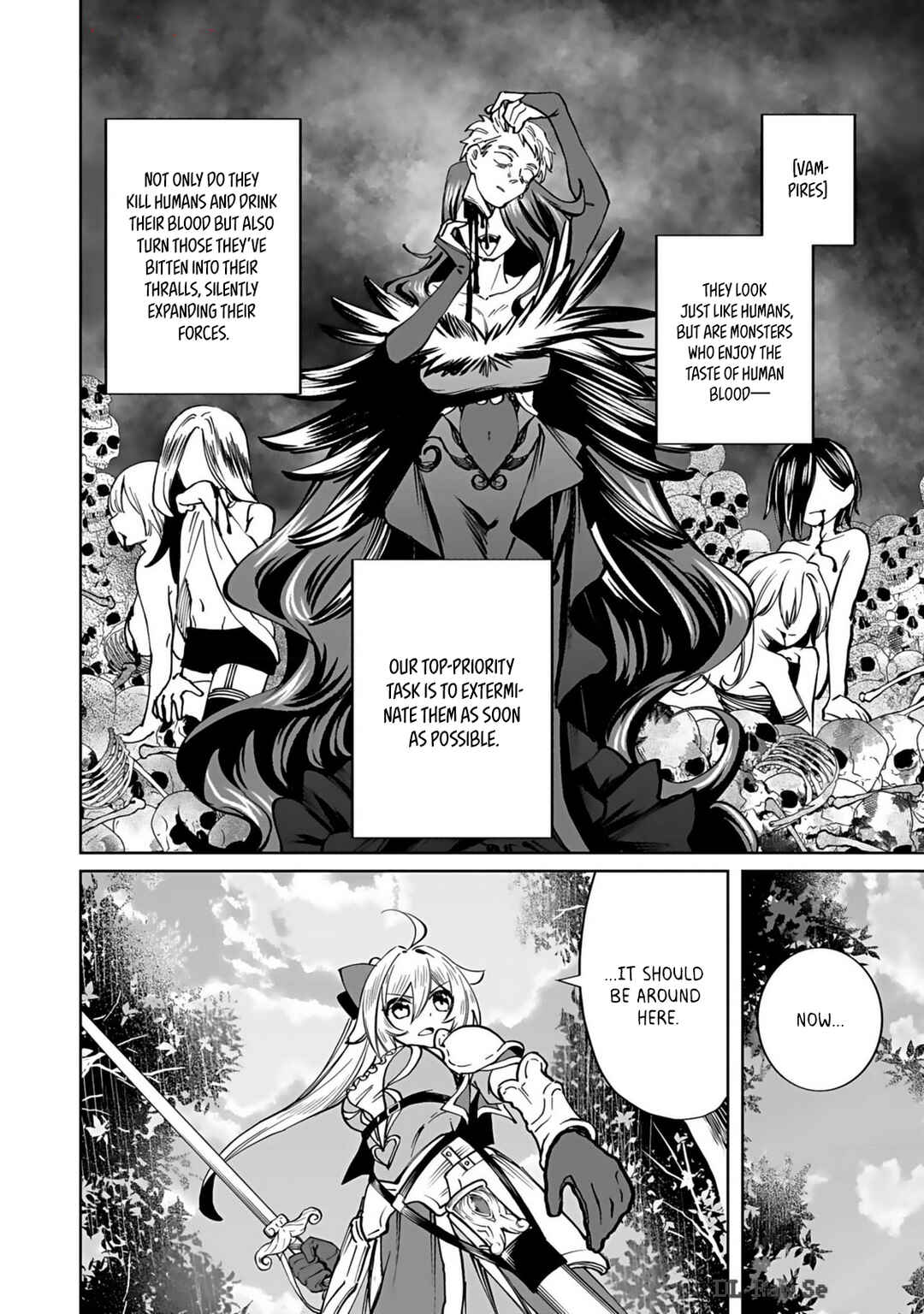 Eiyuu ni Akogareta Shoujo wa Kyuuketsuki ni Ochitemo Eiyuu o Mezasu Chapter 1 page 5