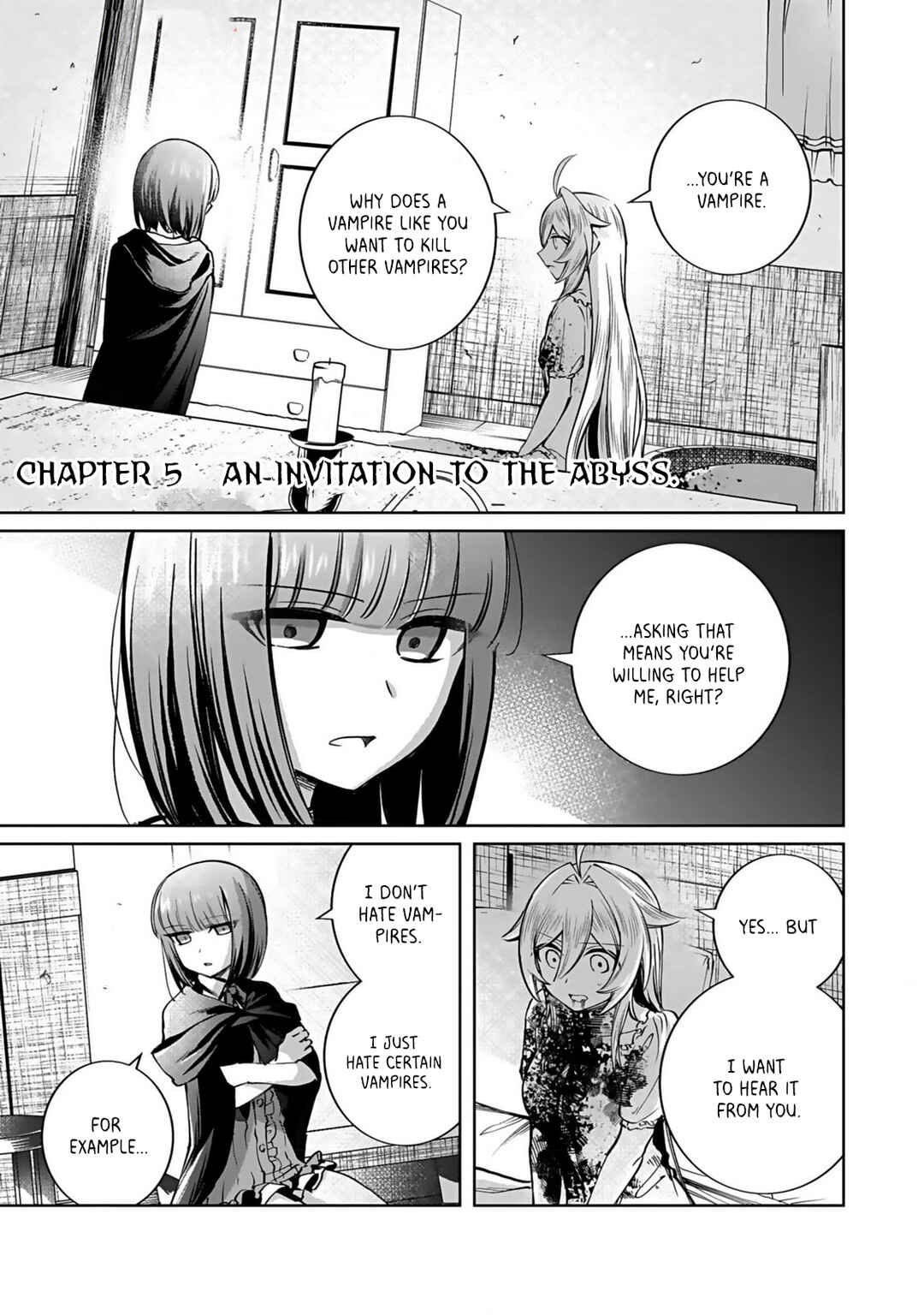 Eiyuu ni Akogareta Shoujo wa Kyuuketsuki ni Ochitemo Eiyuu o Mezasu Chapter 5 page 0