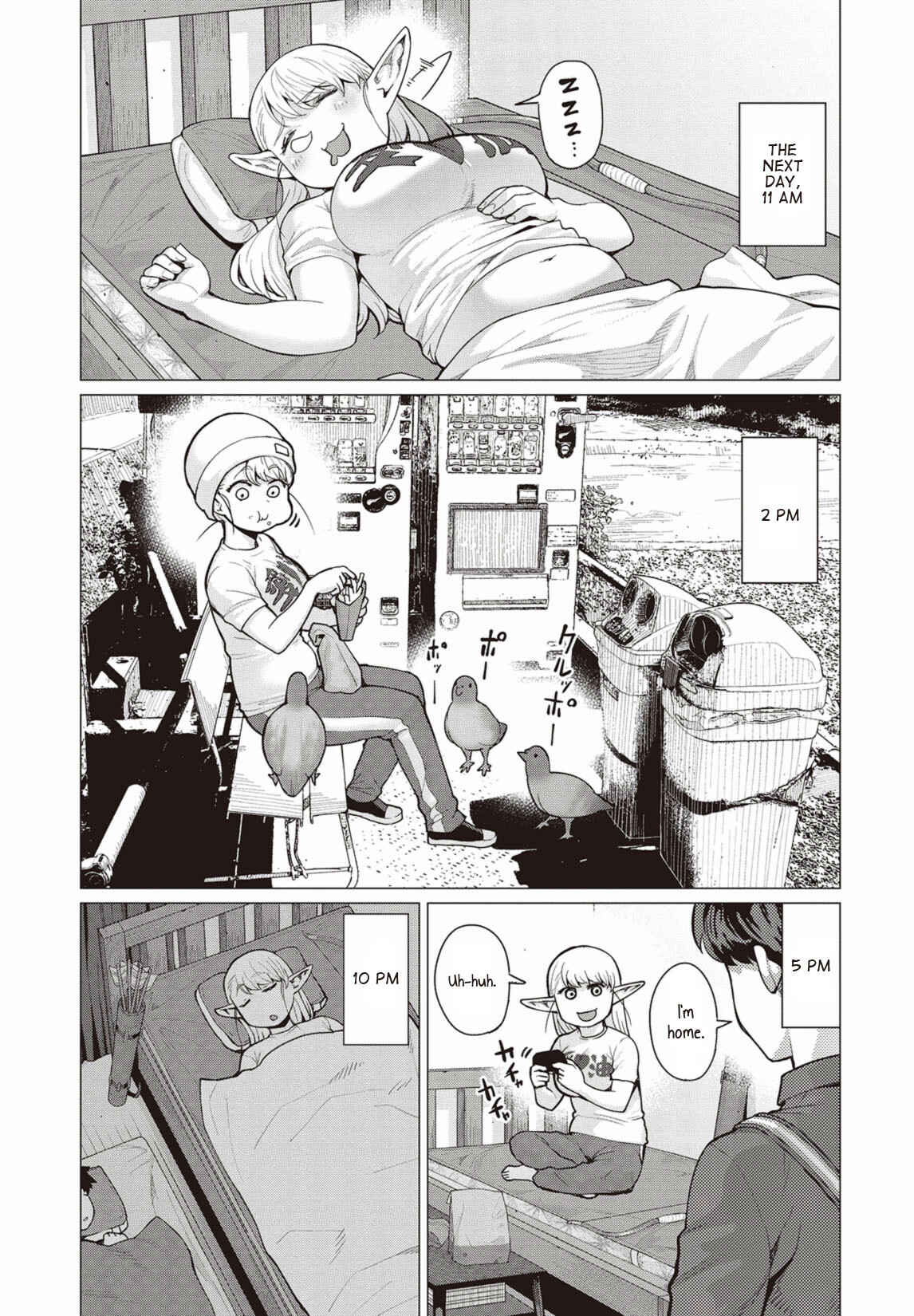 Elf-san wa Yaserarenai Chapter 11 page 9