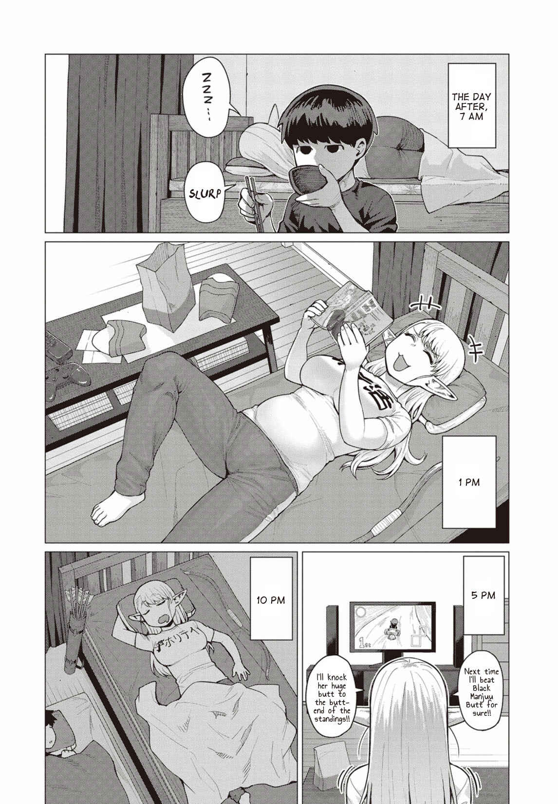 Elf-san wa Yaserarenai Chapter 11 page 10