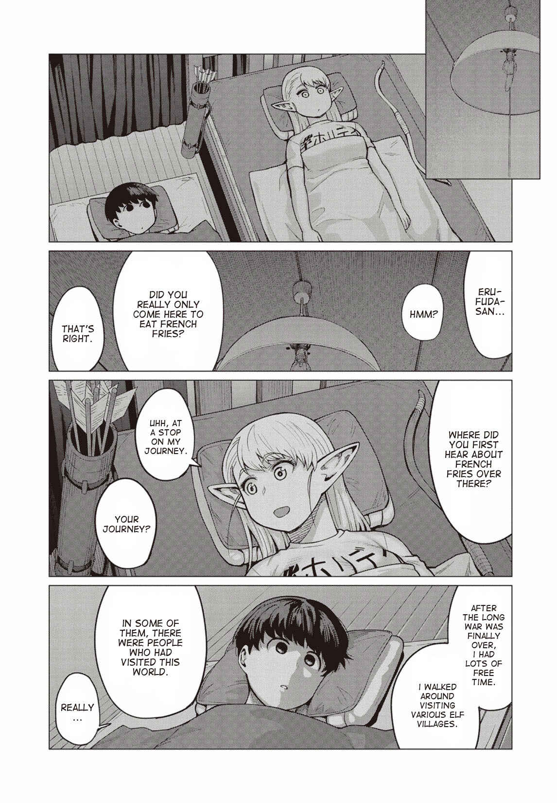 Elf-san wa Yaserarenai Chapter 11 page 27