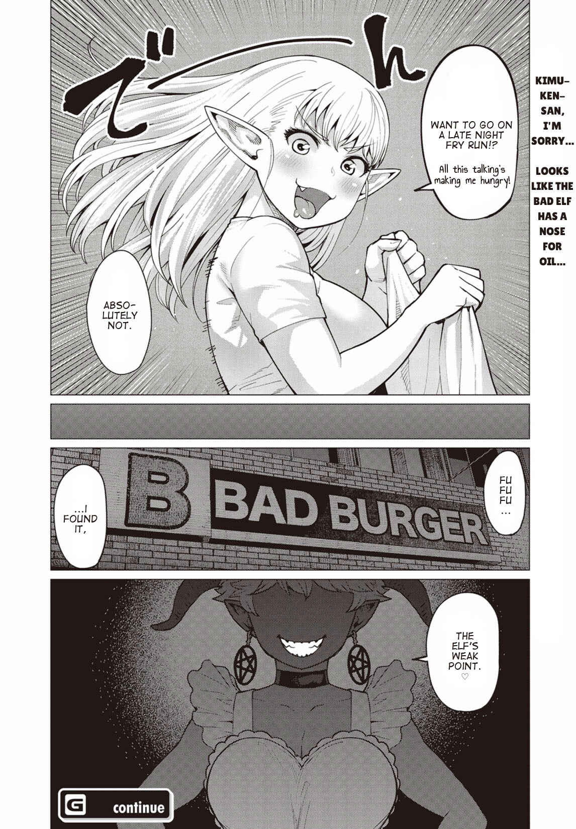 Elf-san wa Yaserarenai Chapter 11 page 29