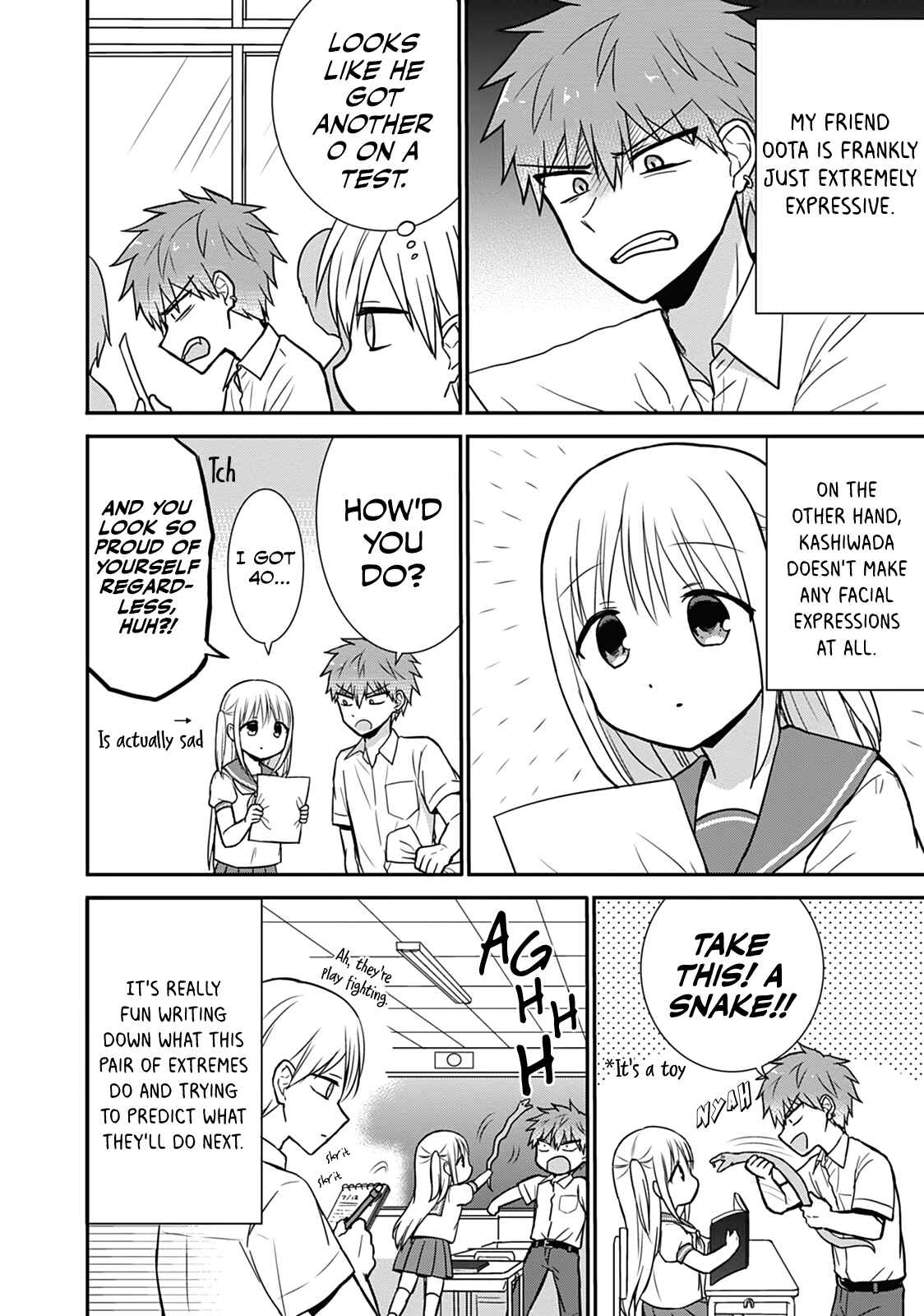 Expressionless-Face Girl and Emotional-Face Boy Chapter 31 page 2