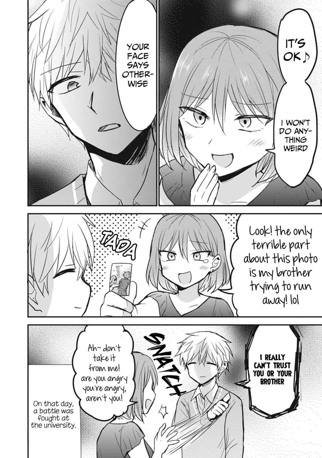 Expressionless-Face Girl and Emotional-Face Boy Chapter 79 page 12