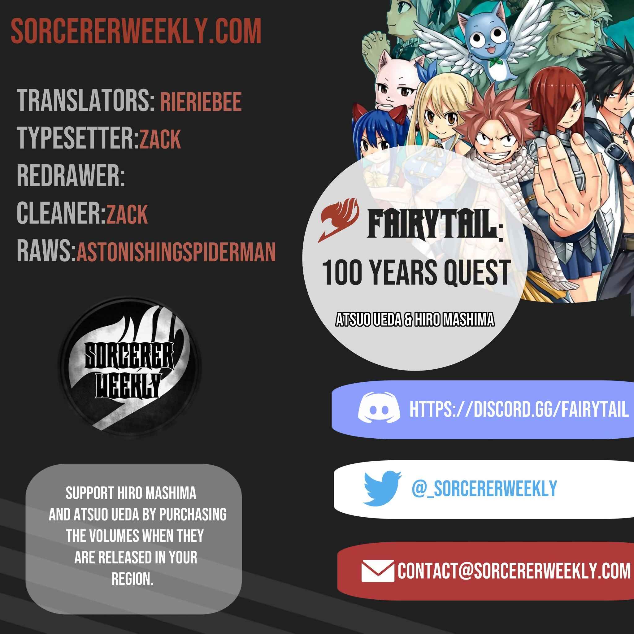 Fairy Tail: 100 Years Quest Chapter 18.5 page 0